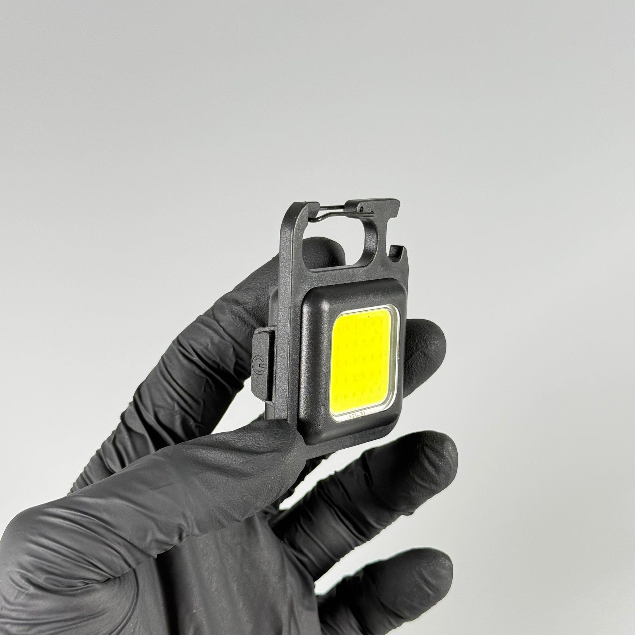 MIKNATISLI LED FENER - ANAHTARLIK - ŞARJLI (ŞARJ KABLOSU İLE BERABER GELİR)