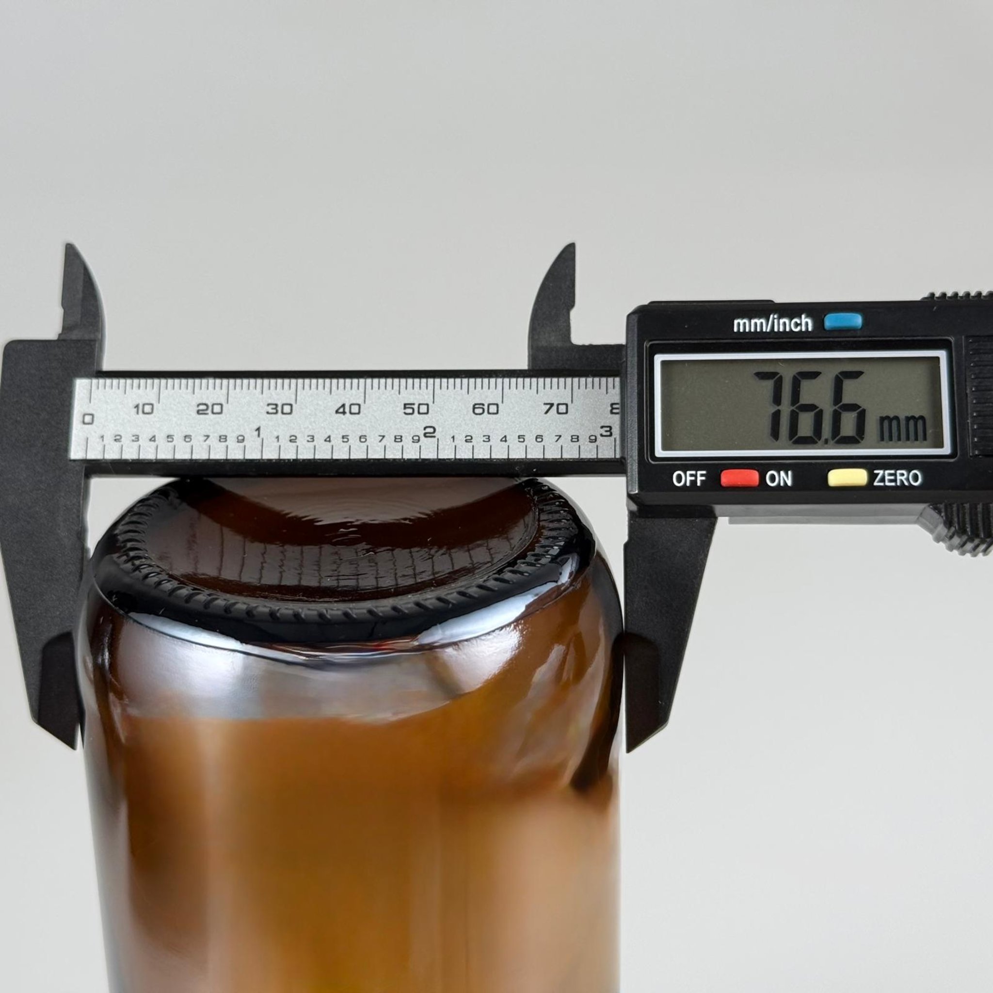 500 CC AMBER TOMBUL ÖZEL SERİ CAM ŞİŞE KAPAKSIZ (28 AĞIZ) - 500 ML CAM ECZA ŞİŞESİ - KAHVERENGİ