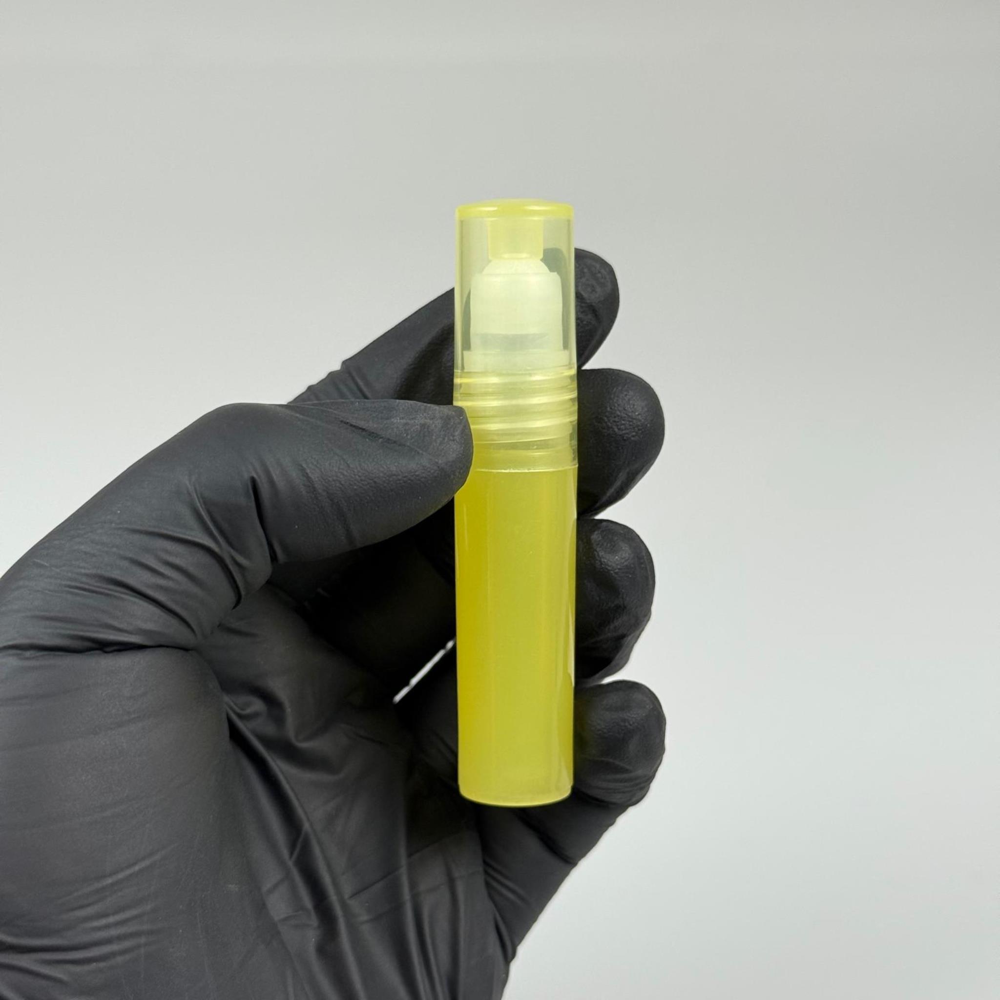 1,5 CC PLASTİK ROLL-ON ŞİŞE - BİLYELİ ŞİŞE - MİS ŞİŞESİ - ESANS ŞİŞESİ - KOKU - ŞİŞESİ - PARFÜMERİ ŞİŞESİ - SARI