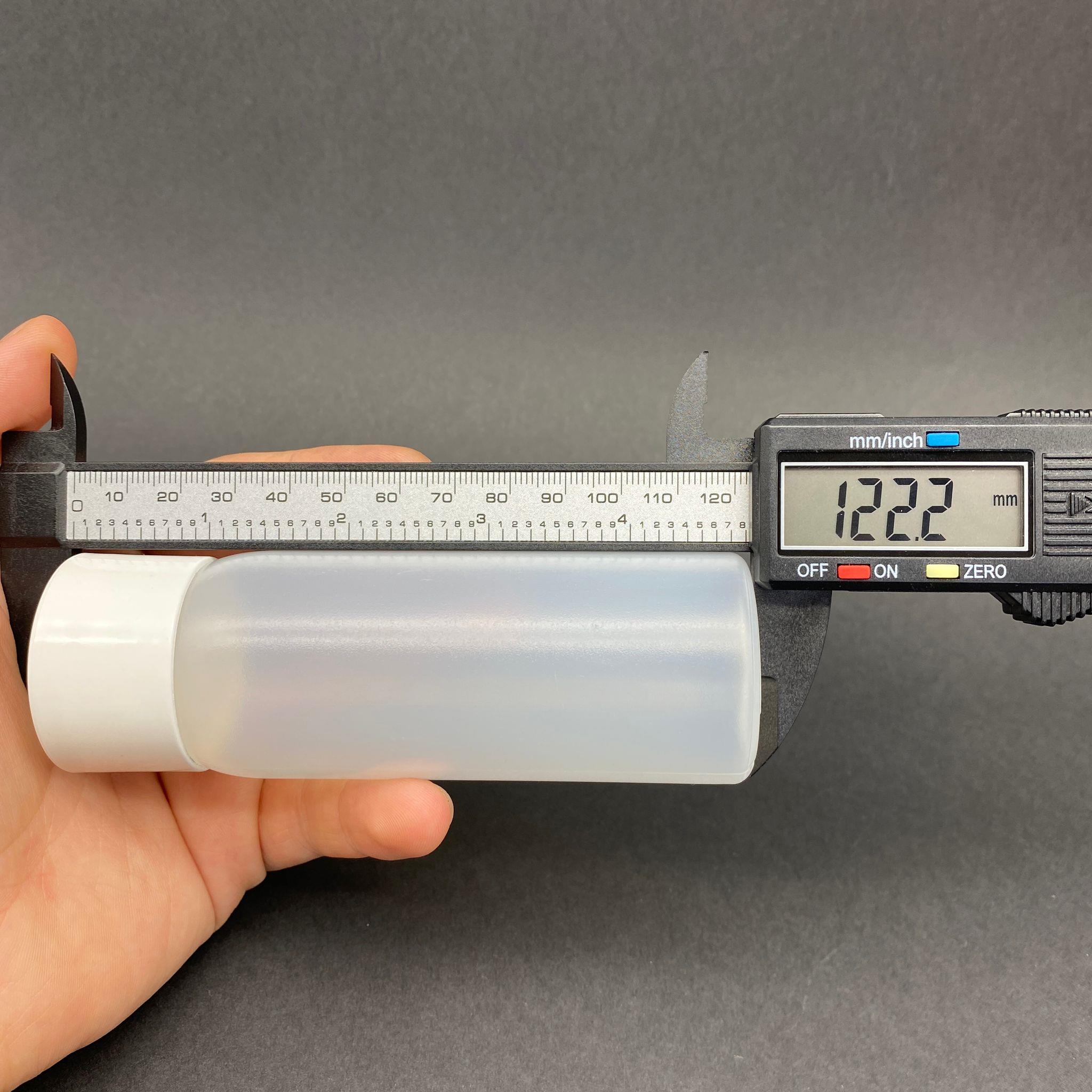 100 CC SERT NATÜREL ŞİŞE - BEYAZ KOLONYA KAPAKLI - KOLONYA TIPALI - 100 ML PLASTİK KOLONYA ŞİŞESİ