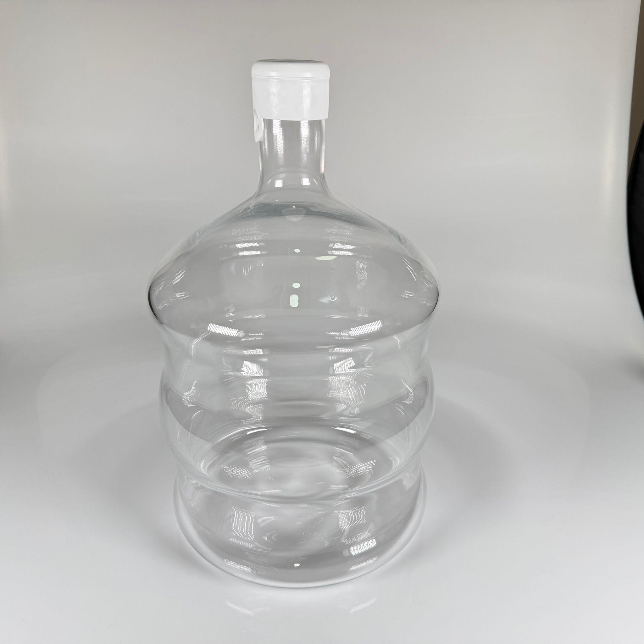 10 LİTRE CAM DAMACANA - PLASTİK KAPAKLI (KAPAK GEVŞEK DURUR. SADECE TOZ GİRMEMESİ İÇİN) - 10000 CC CAM DAMACANA