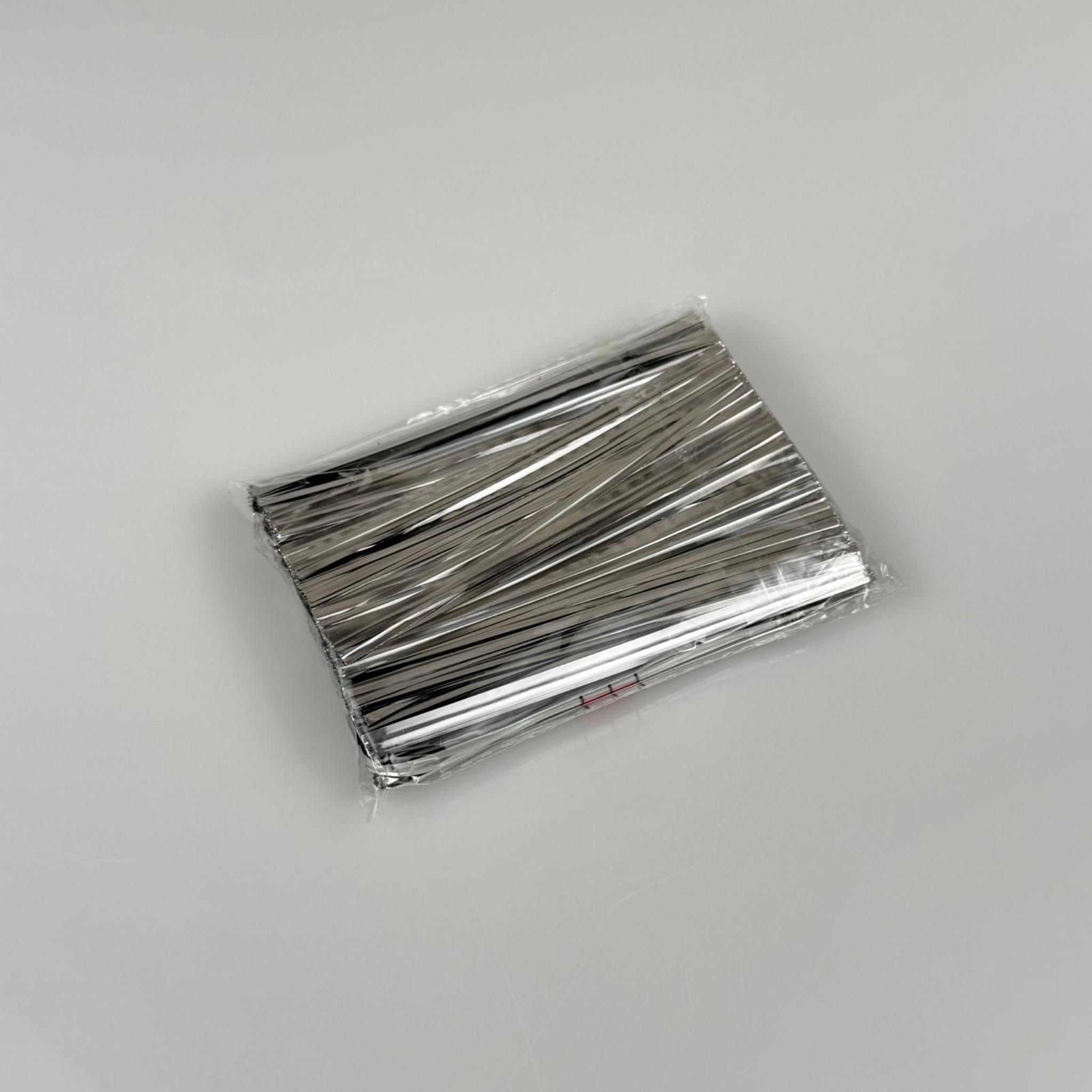 BAĞLAMA TELİ - TEL KLİPS - ETİKET, AMBALAJLAMA, EKMEK POŞETİ BAĞLAMA TELİ VB İÇİN METAL TUTKAÇ - 650 Lİ PAKET