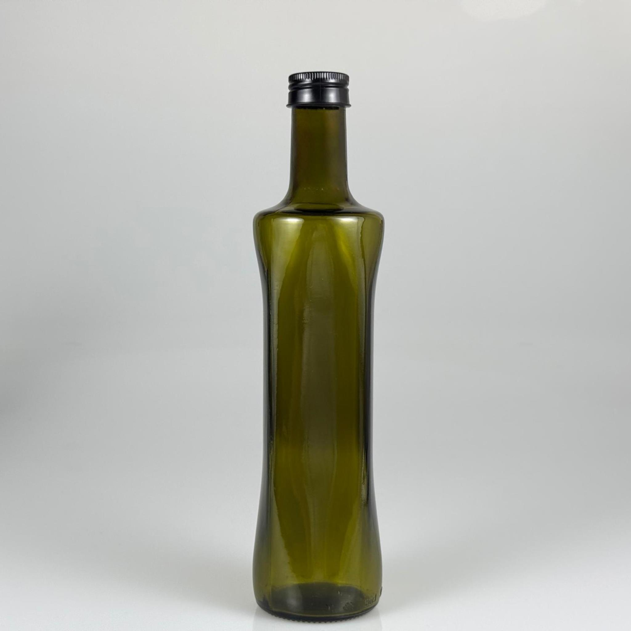 500 CC YEŞİL GEOLİVE CAM ŞİŞE - SİYAH ALÜMİNYUM KAPAKLI - 500 ML OVAL ŞİŞE - GEOLİVE ŞİŞE 500 ML - zeytinyağı için renkli cam şişeleri - Şişecam Stok Kodu: 127050