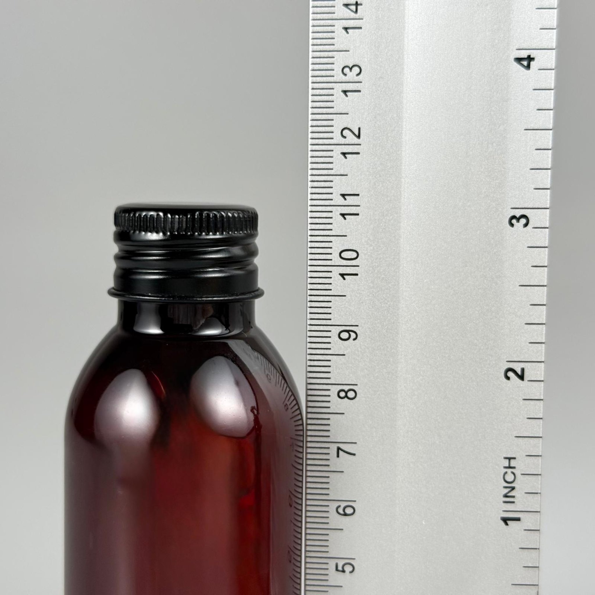 100 CC AMBER SERT MODEL PET ŞİŞE (24 AĞIZ) + KÖPÜK CONTALI SİYAH METAL ALÜMİNYUM KAPAK + KOLONYA TIPALI TAKIM - 100 ML KAPAKLI KAHVERENGİ KALIN PET ŞİŞELER