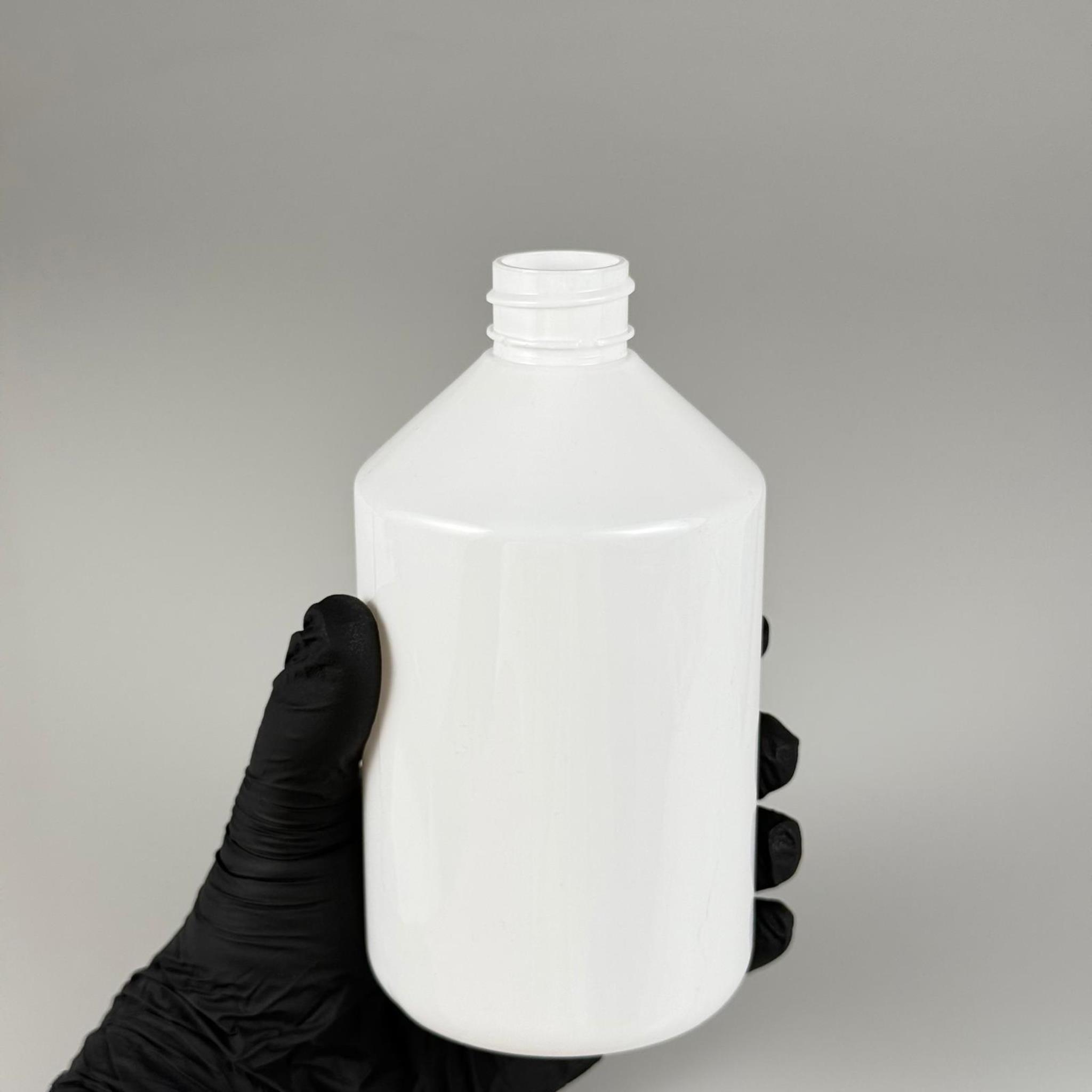 500 CC BEYAZ PET ŞİŞE (28 AĞIZ) - 500 ML BEYAZ PLASTİK ŞİŞE KAPAKSIZ - SERT