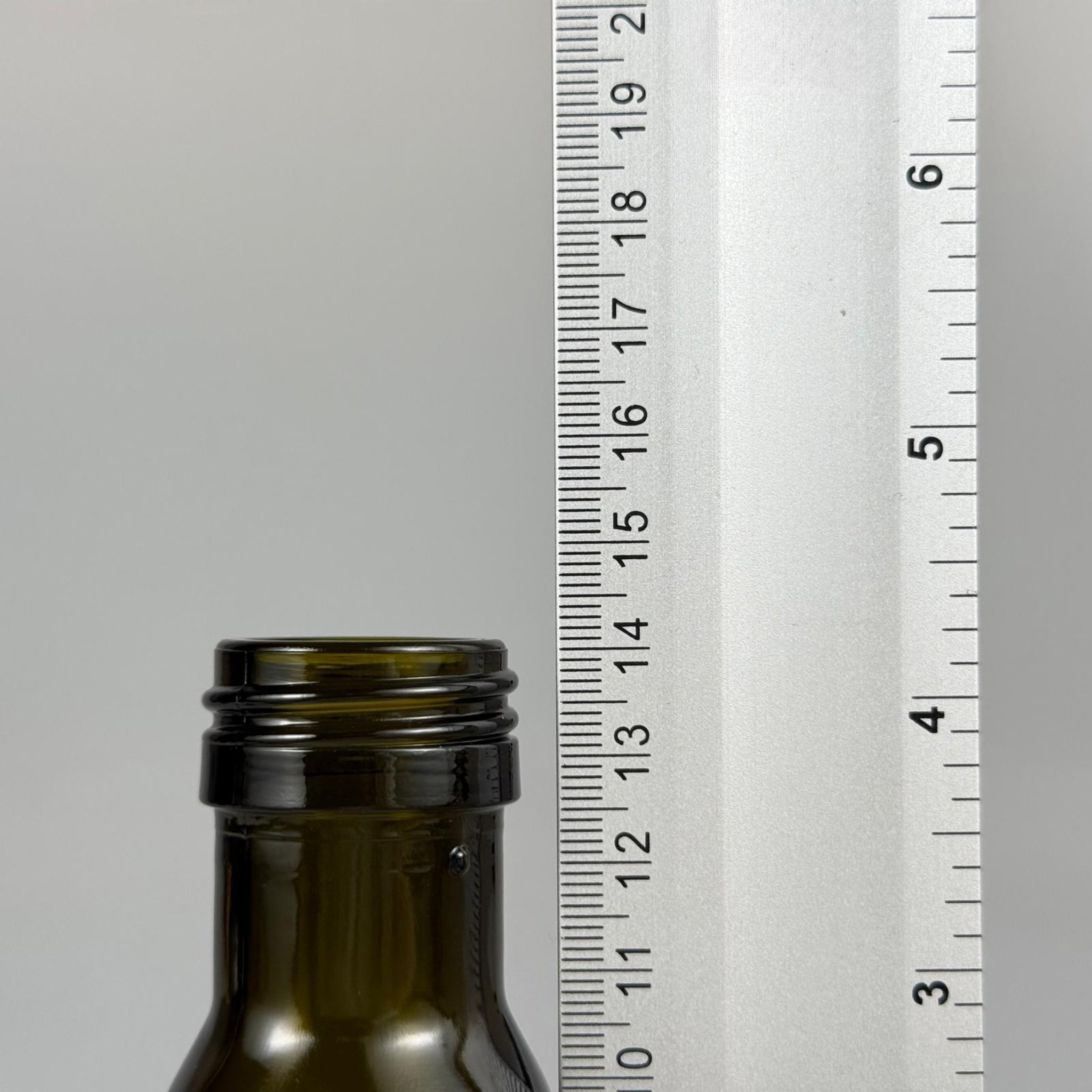 100 CC MARASKA CAM ŞİŞE KOYU YEŞİL (31 MM AĞIZ) KAPAKSIZ  - 100 ML KÖŞELİ KARE MARASCA YAĞ VE SOS ŞİŞELERİ