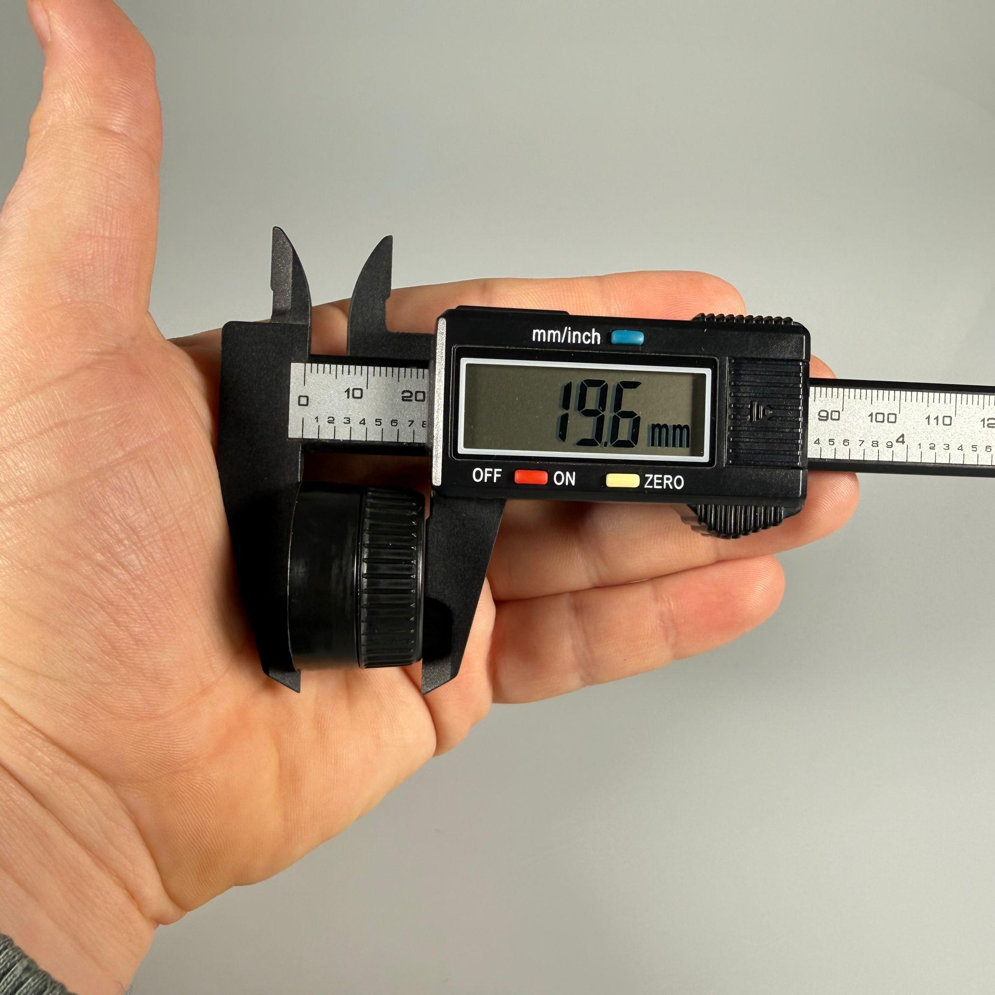 28 MM ÇAKMA KAPAK SİYAH - EV 21 / 20 MAG BERİCAP