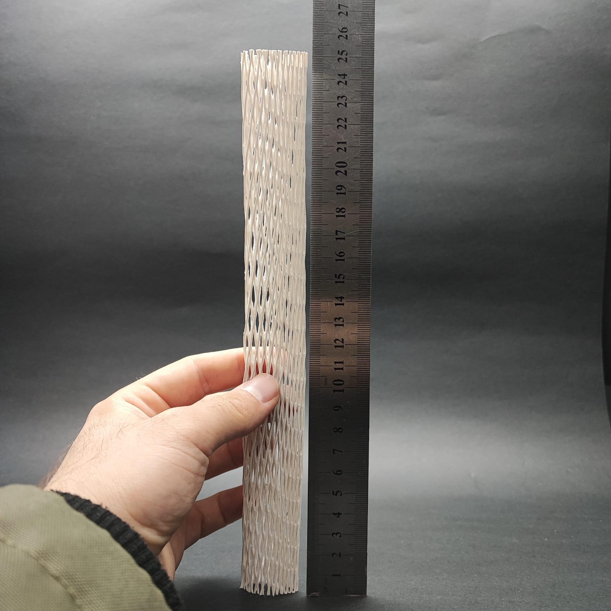 KORUMA FİLESİ - 25 CM BEYAZ - ŞİŞE KORUMA FİLESİ - PARÇA KORUYUCU FİLE - CAM ŞİŞE KORUMA FİLESİ - 100lü PAKET