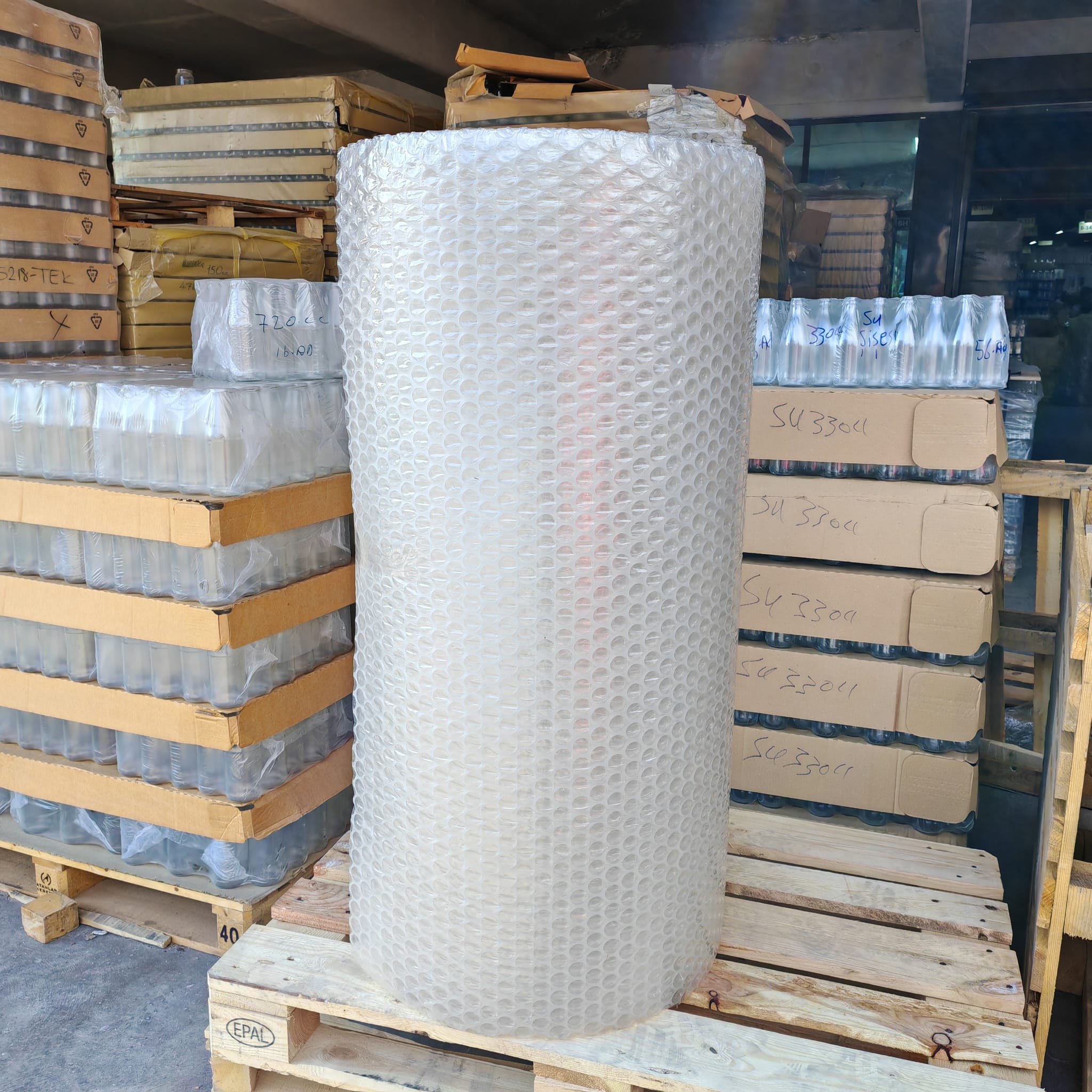 PATPAT BÜYÜK BALONLU TAM KORUMA - 1 TOP - 1. KALİTE (BRÜT 11 KG NET 9,2 KG ÇIKAR) ENİ 120 CM (YAKLAŞIK 35 MT UZUNLUKTA)