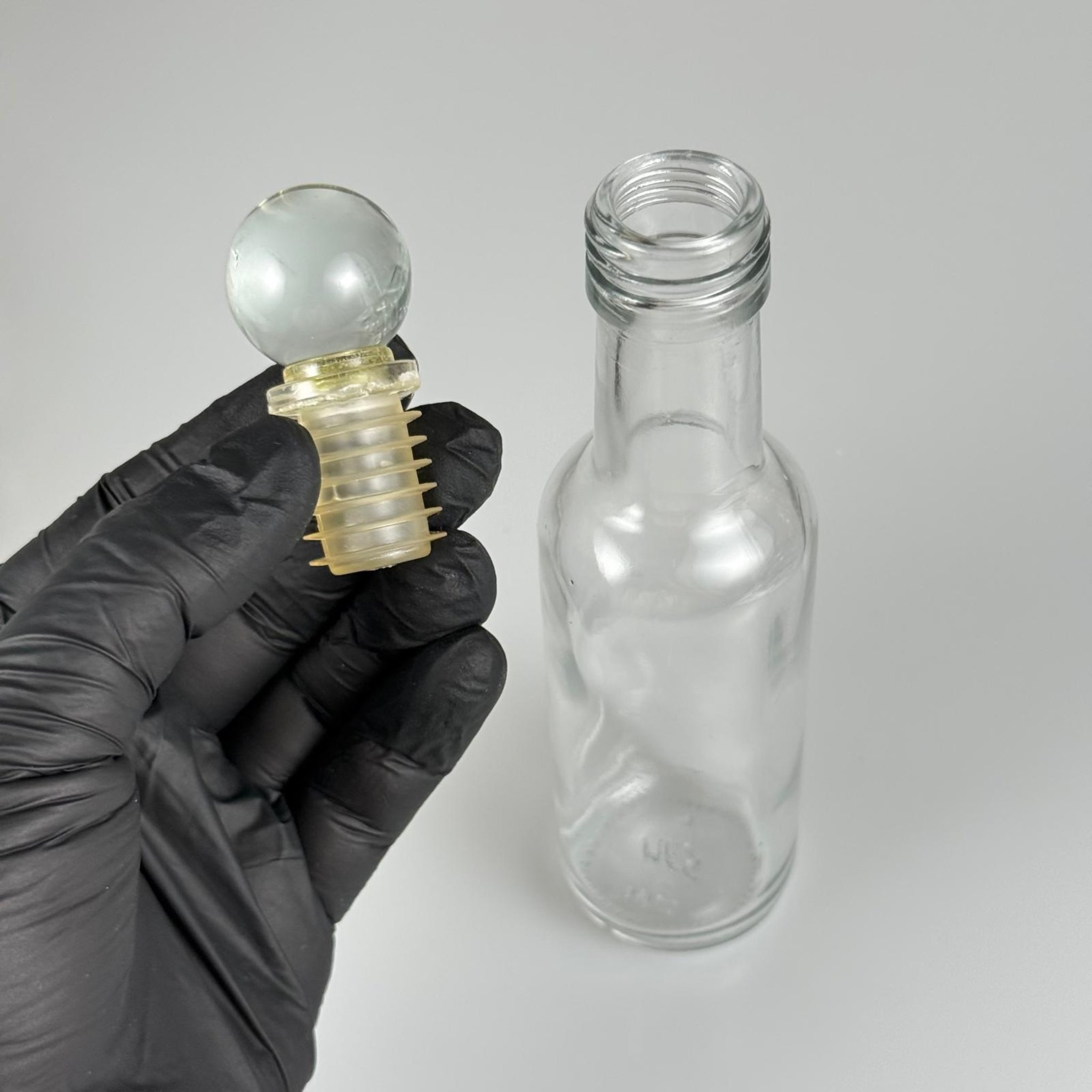 CAM TIPALI DEKORATİF ŞİŞE - 100 ML
