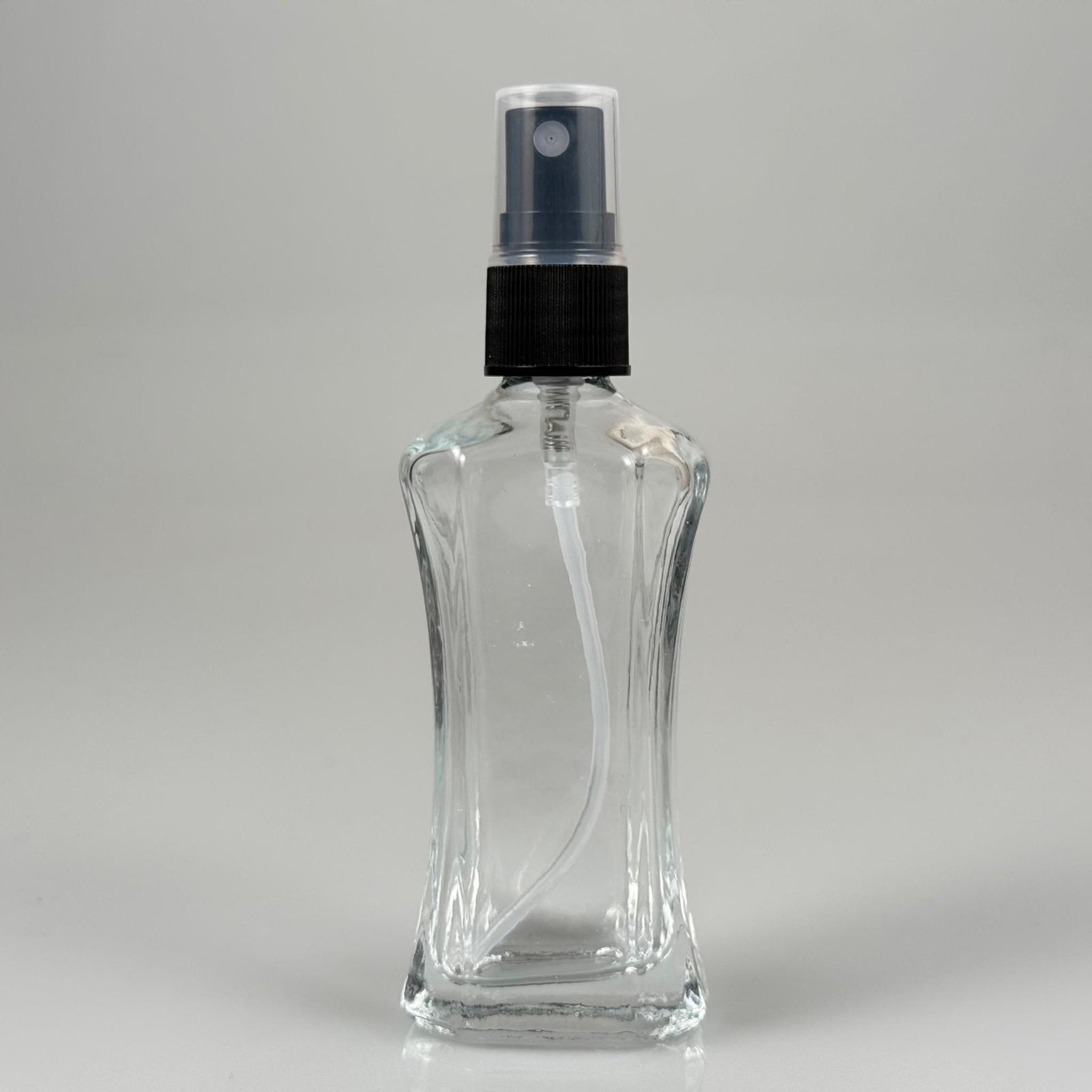 50 CC MİLANO MODEL CAM ŞİŞE - SİYAH SPREYLİ - 50 ML LÜKS CAM ŞİŞE (CAMIN KALINLIĞI İLE İLGİLİ +/- 5 ML TOLERANS OLABİLİR)