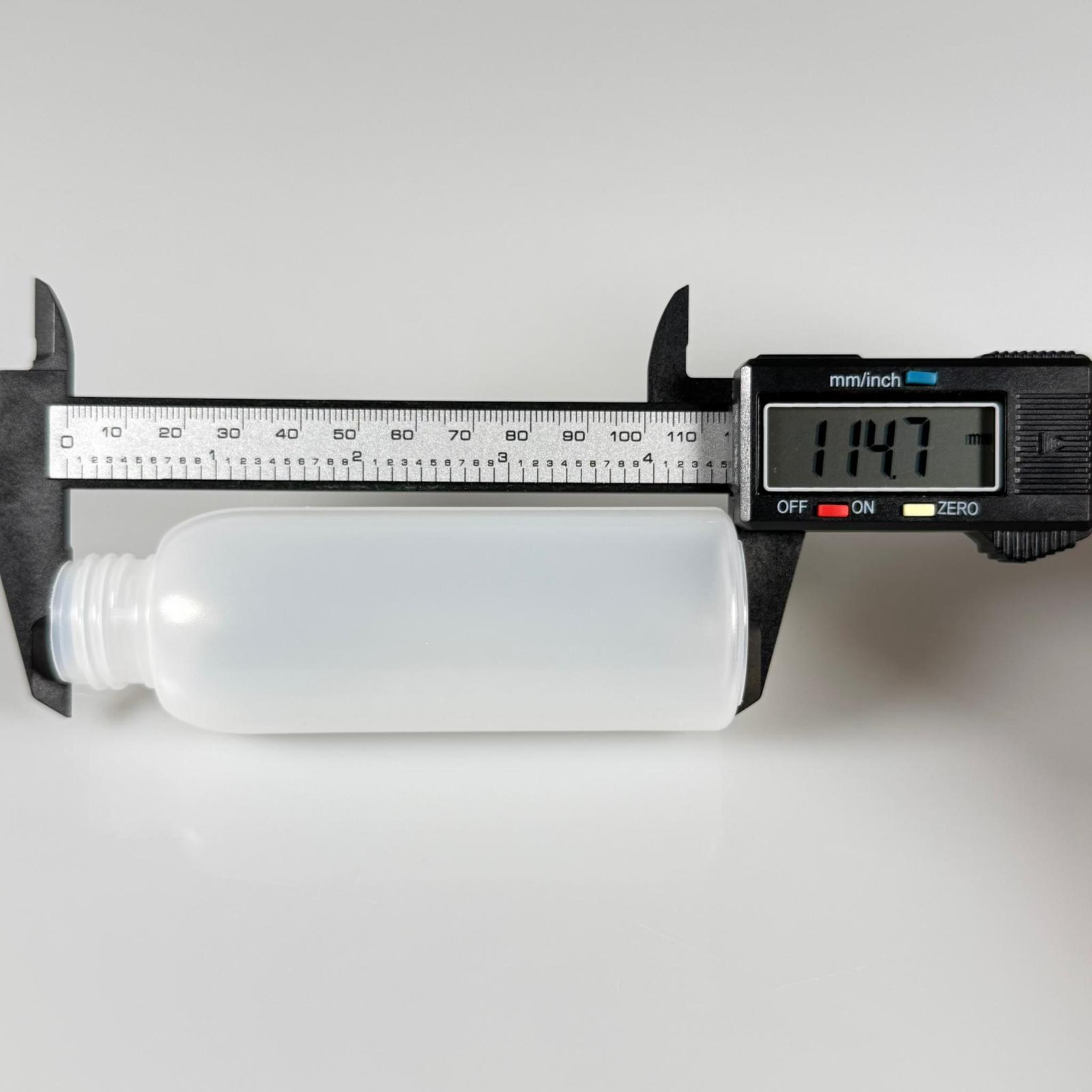 100 ML SIKILABİLİR YUMUŞAK PE PLASTİK ŞİŞE - 24 AĞIZ KAPAKSIZ - 100 cc sos, yağ, kartuş, mürekkep vb için boş şişeler