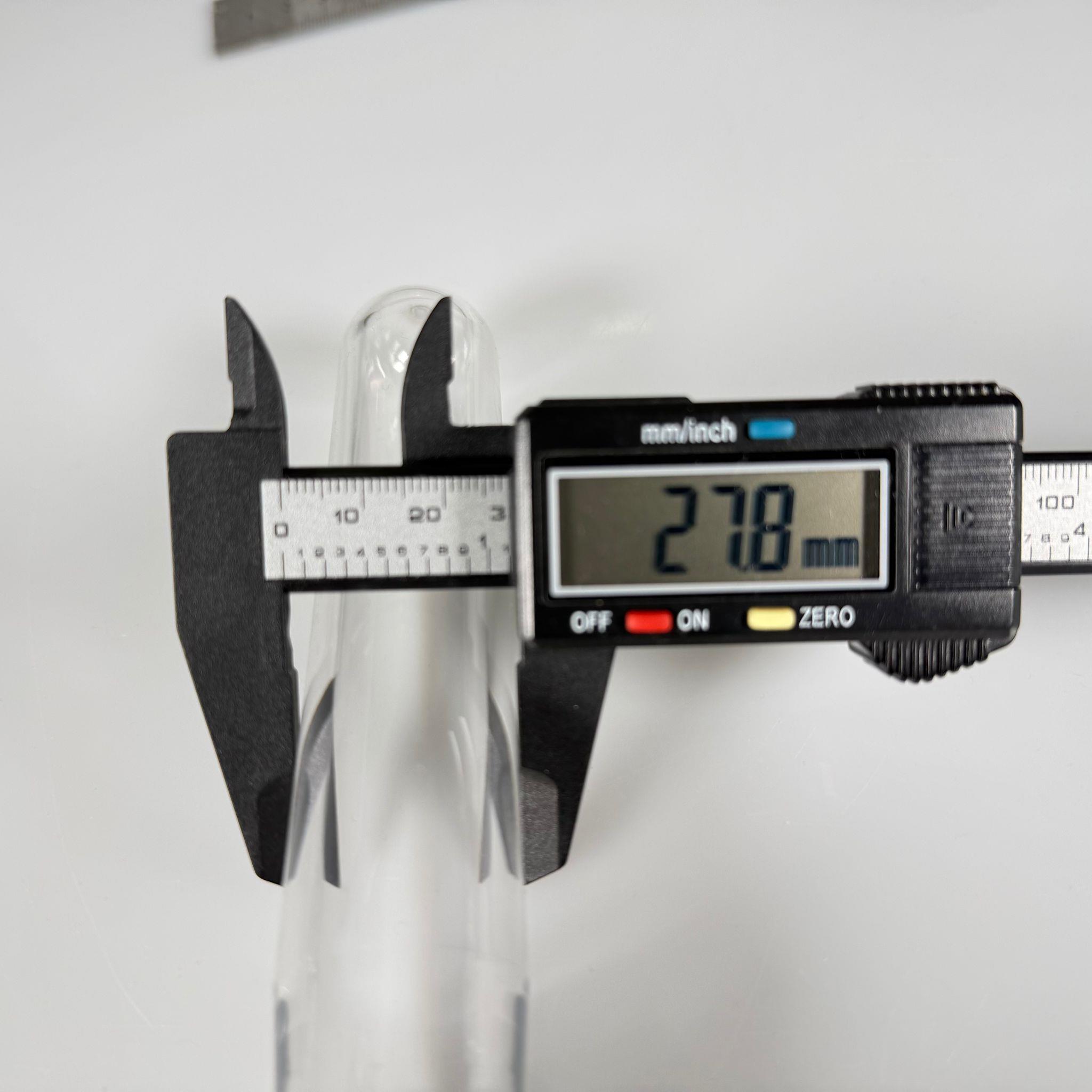 16 CM TÜP - 45 CC UZUN KALIN (51 GR) PET ŞİŞE  - 18 AĞIZ KAPAKSIZ  - VANİLYA ÇUBUĞU, BAHARAT, DENEY TÜPÜ, AYAKKABI BAĞCIĞI VB İÇİN PLASTİK TÜP