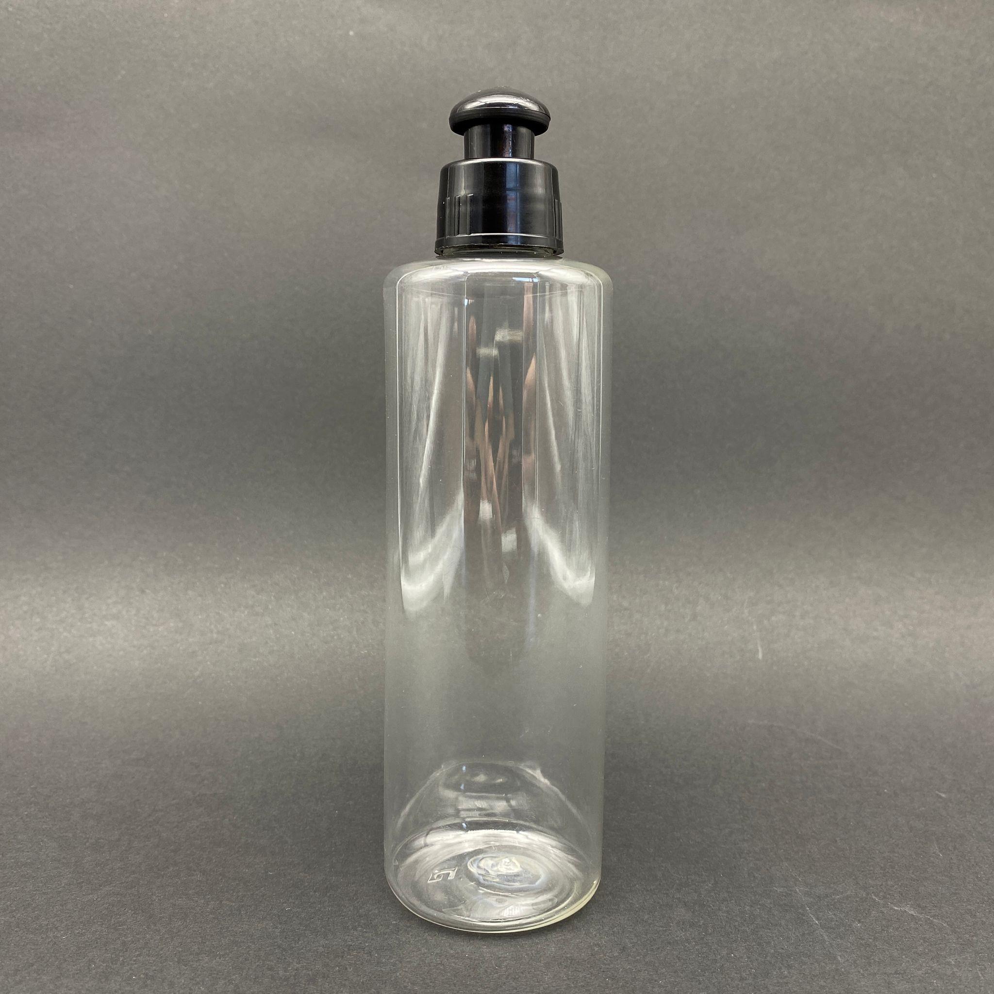 250 CC PET ŞİŞE - SİYAH PUSH-PULL AKITICI KAPAKLI - 250 ML PLASTİK AKITICILI ŞİŞE