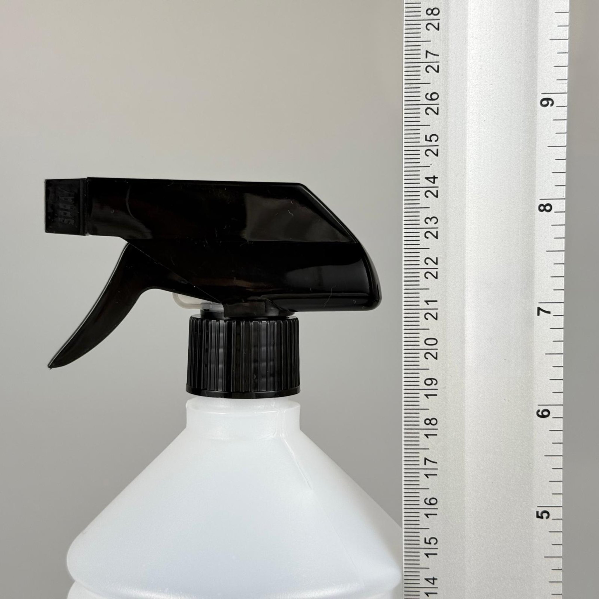 1000 CC TİNER ŞİŞESİ - SİYAH TRİGER TETİK SPREYLİ - 1000 ML KİMYASALA DAYANIKLI PLASTİK ŞİŞE - 1 LT POLİETİLEN ŞİŞE