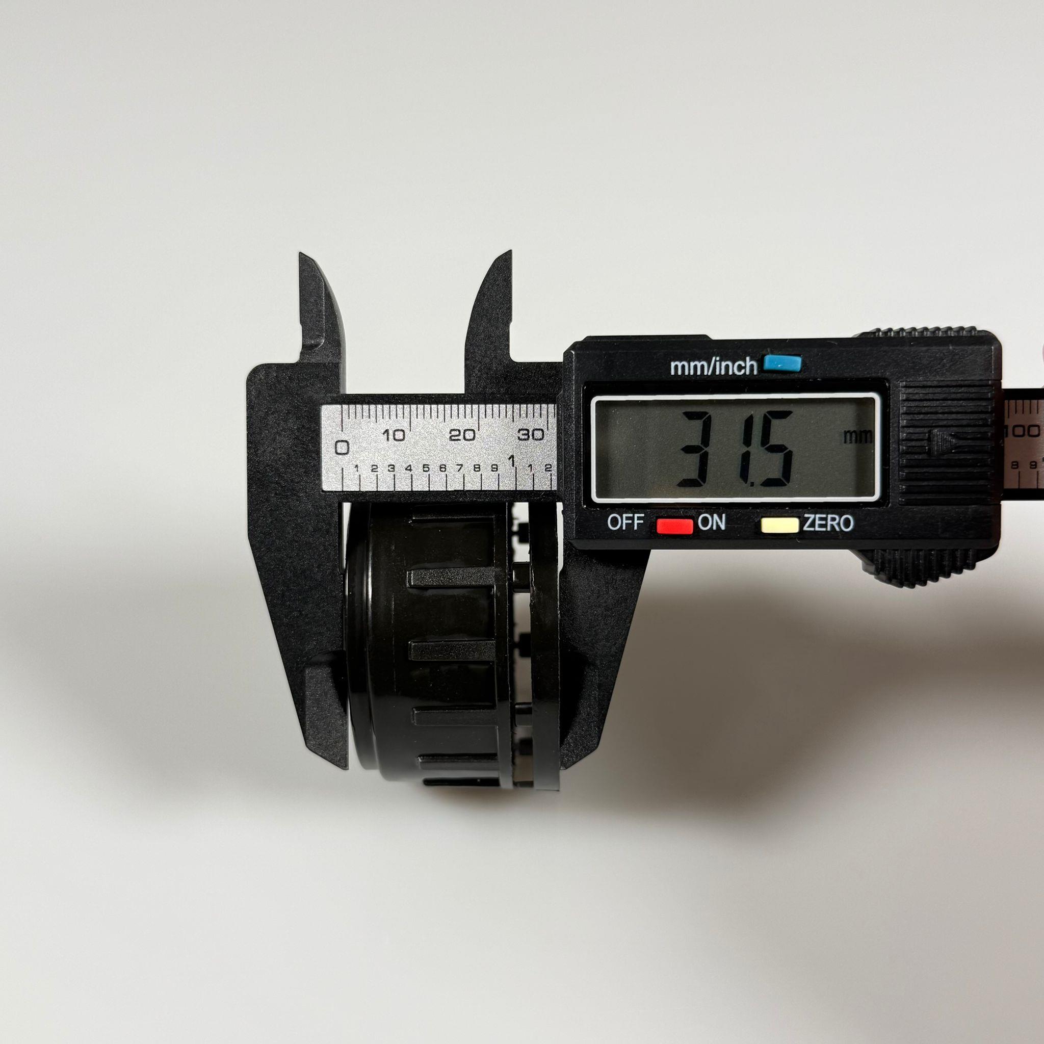 50 MM KÖPÜK CONTALI SİYAH VENTİLLİ PLASTİK KAPAK - SK50 PLASTİK KAPAK (TARIM BİDONU İÇİN)