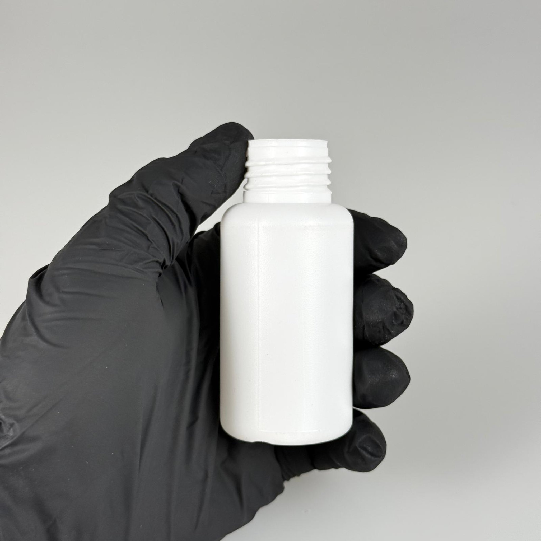 50 CC BEYAZ POLİETİLEN PLASTİK ŞİŞE - 24 AĞIZ KAPAKSIZ - 50 ML BEYAZ PLASTİK ŞİŞE
