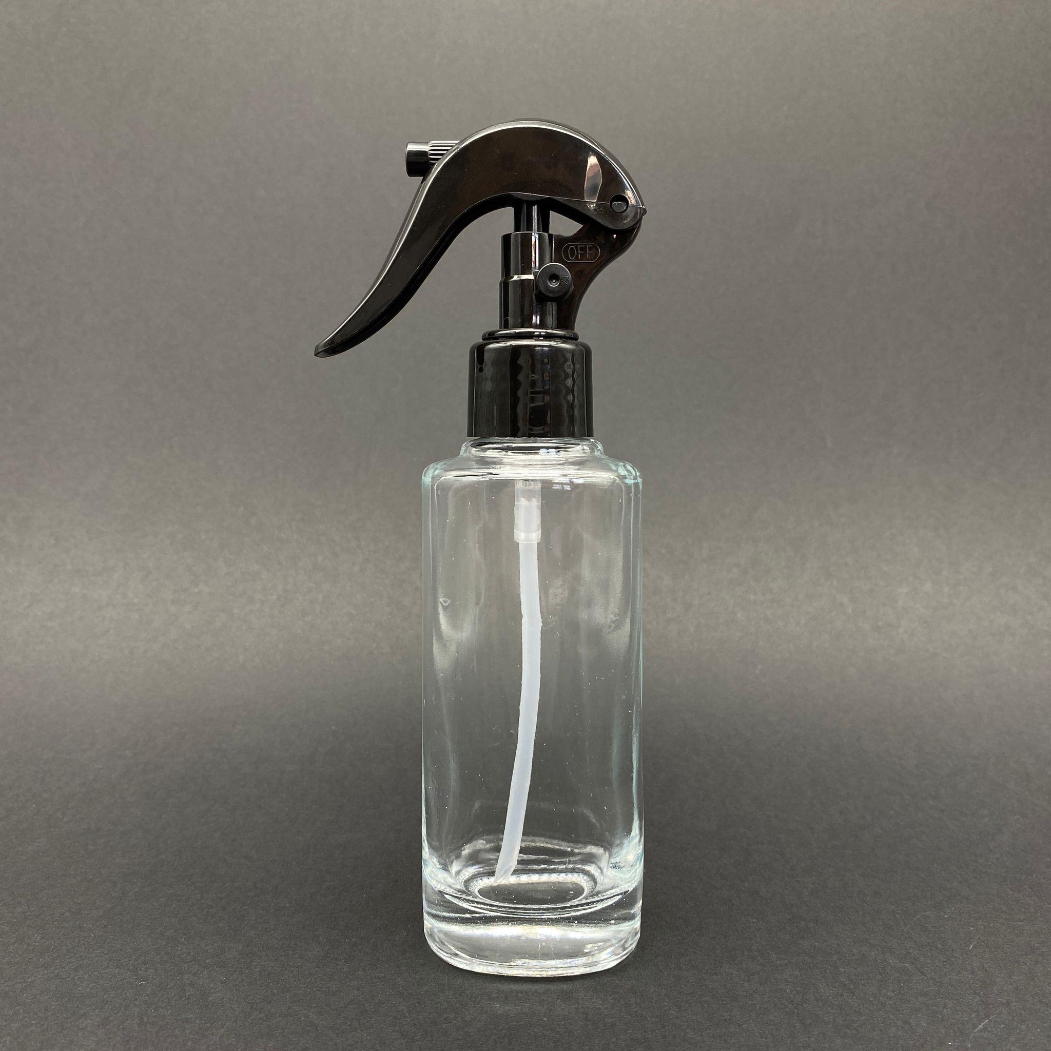 100 CC OVAL ODA PARFÜMÜ ŞİŞESİ - SİYAH TRİGER SPREYLİ TAKIM - 100 ML CAM ODA PARFÜM ŞİŞESİ (VİDALI AĞIZ - ELLE KAPANIR - TEKRAR DOLDURULABİLİR)