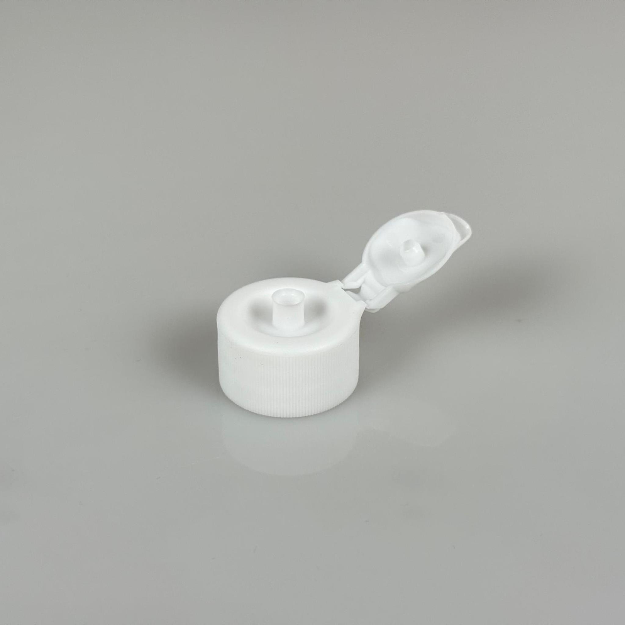 28 MM FLİPTOP KAPAK BEYAZ - AÇILIR KAPANIR KAPAK (CAM ŞİŞE VE PET ŞİŞE UYUMLU)