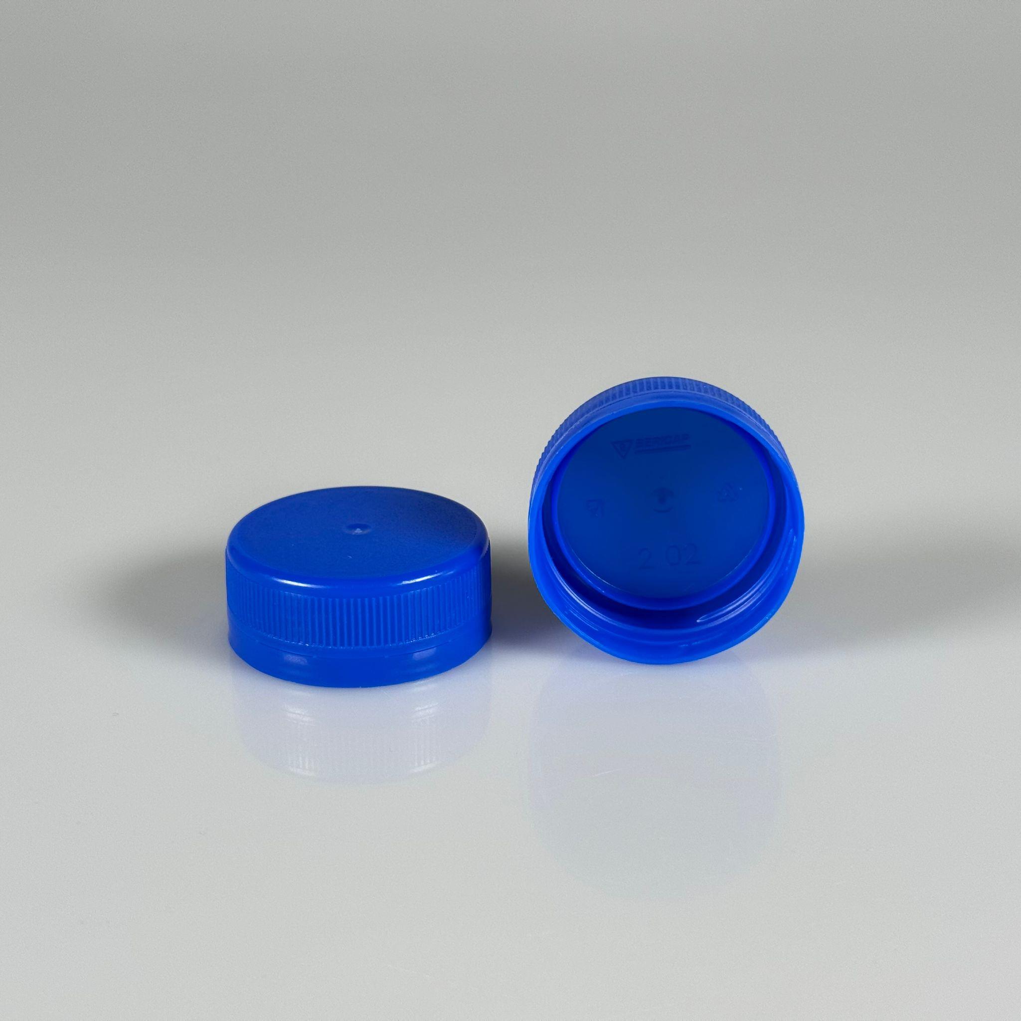 BERİCAP PLASTİK KAPAK SK 38 16-2 S2 MK  MAVİ 0812 (PLV) - 38 MM
