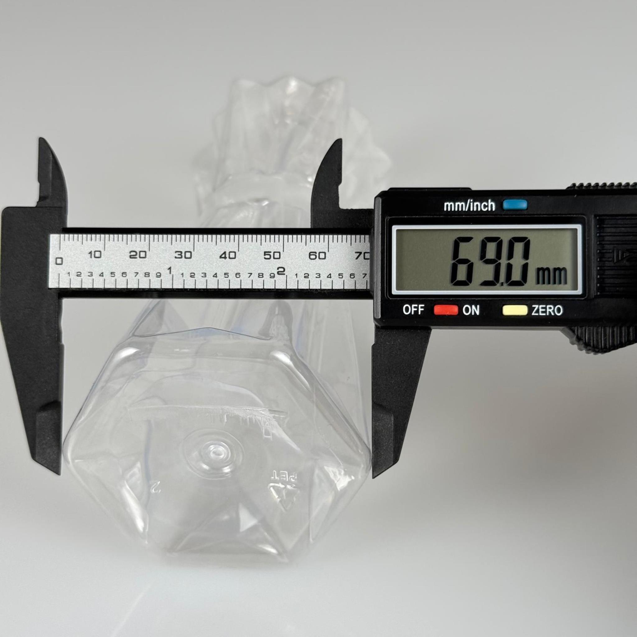300 CC KOLONYA ŞİŞESİ - ELMAS MODEL - 24 AĞIZ (27 GR) - 300 ML PET KOLONYA ŞİŞESİ
