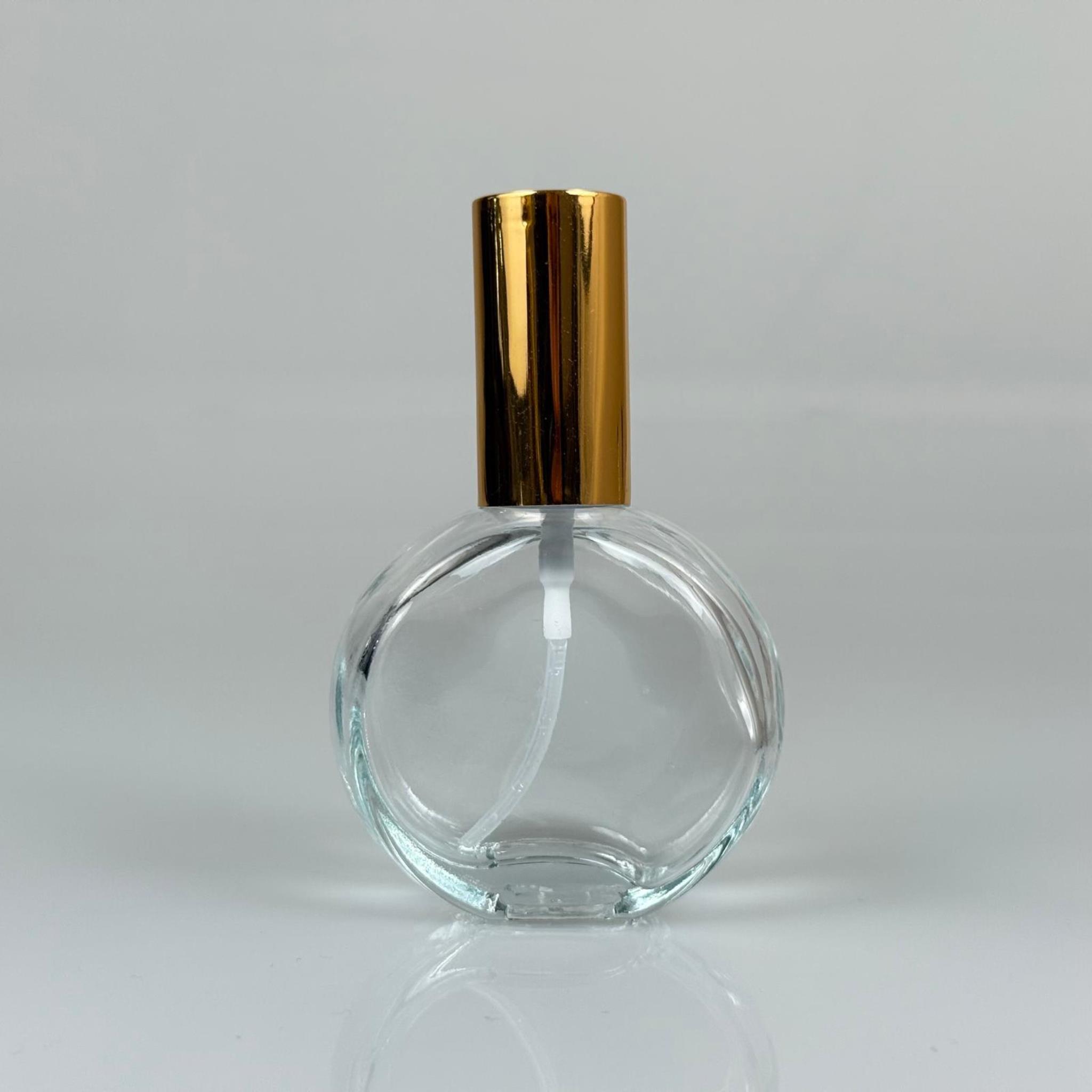 50 CC OVAL YUVARLAK CAM ŞİŞE + GOLD SPREY FISFIS - 50 ML HEDİYELİK CAM KOLONYA ŞİŞESİ - DÜĞÜN, NİŞAN, SÖZ, KINA, CENAZE, PROMOSYON, PARFÜM İÇİN HEDİYELİK KOLONYA ŞİŞELERİ
