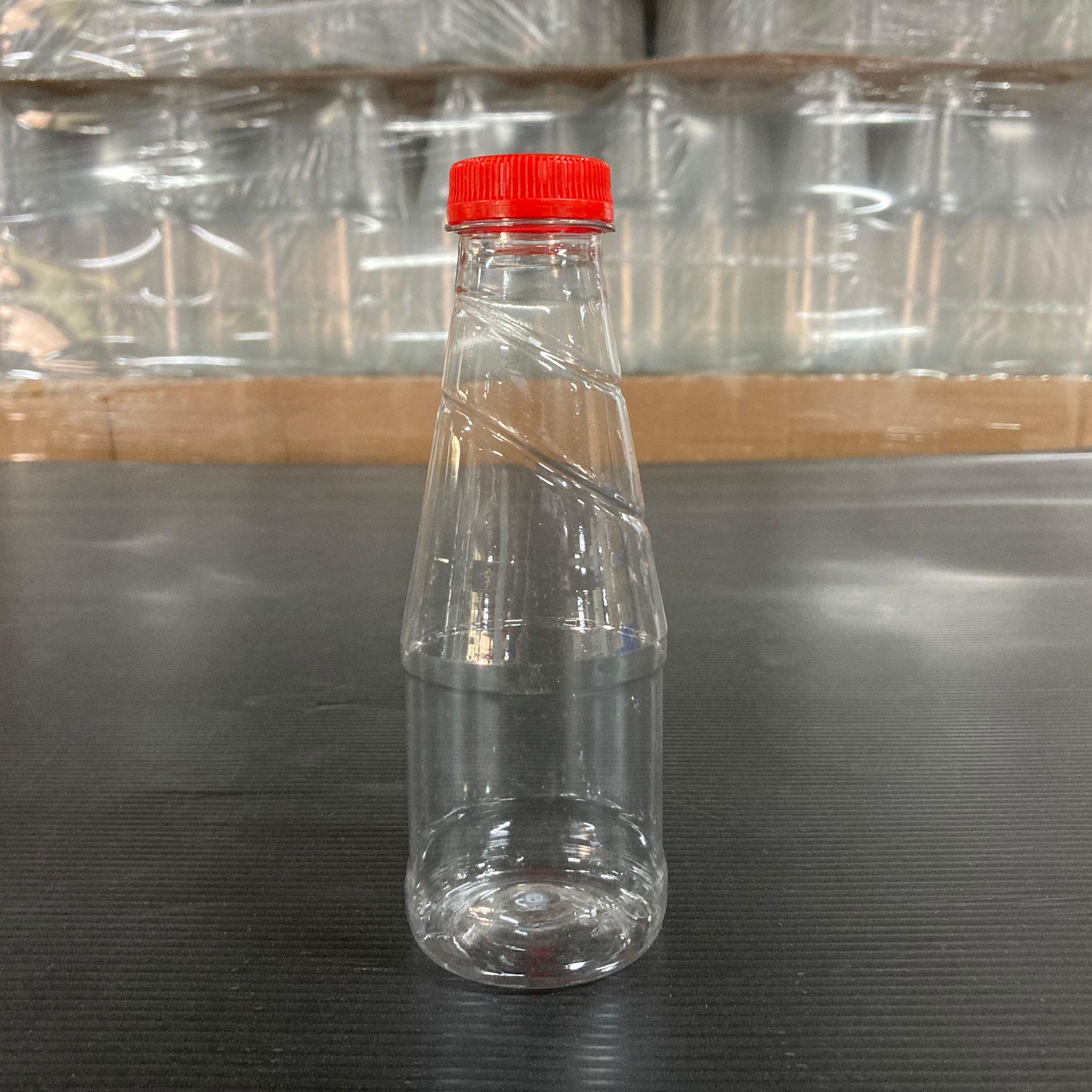 250 CC PET ŞİŞE - KIRMIZI KİLİTLİ KAPAKLI - 250 ML PLASTİK ŞİŞE -  UYGUN FİYATLI EKONOMİK PET ŞİŞE