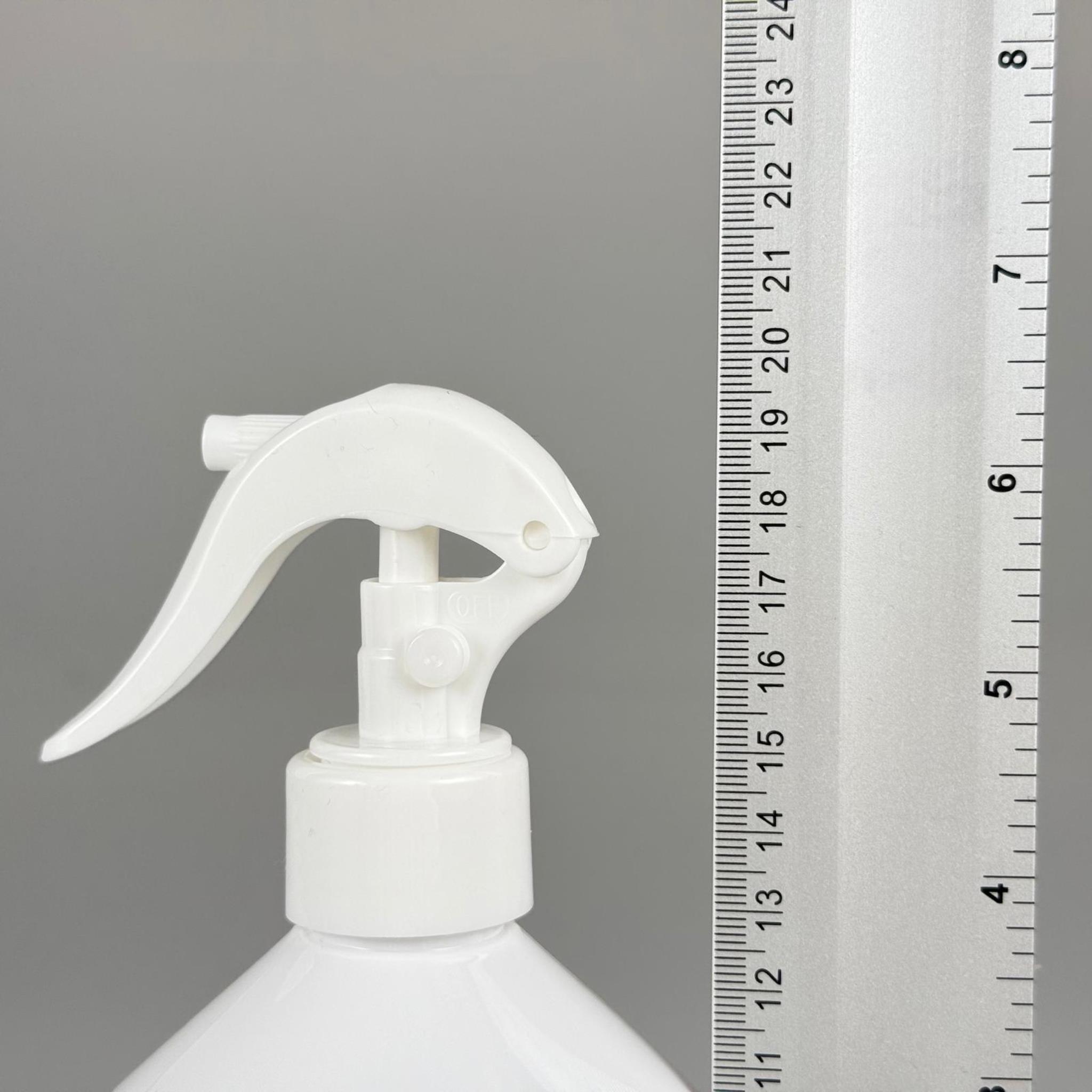 500 CC BEYAZ PET ŞİŞE - 500 ML BEYAZ PLASTİK ŞİŞE BEYAZ TRİGER SPREYLİ