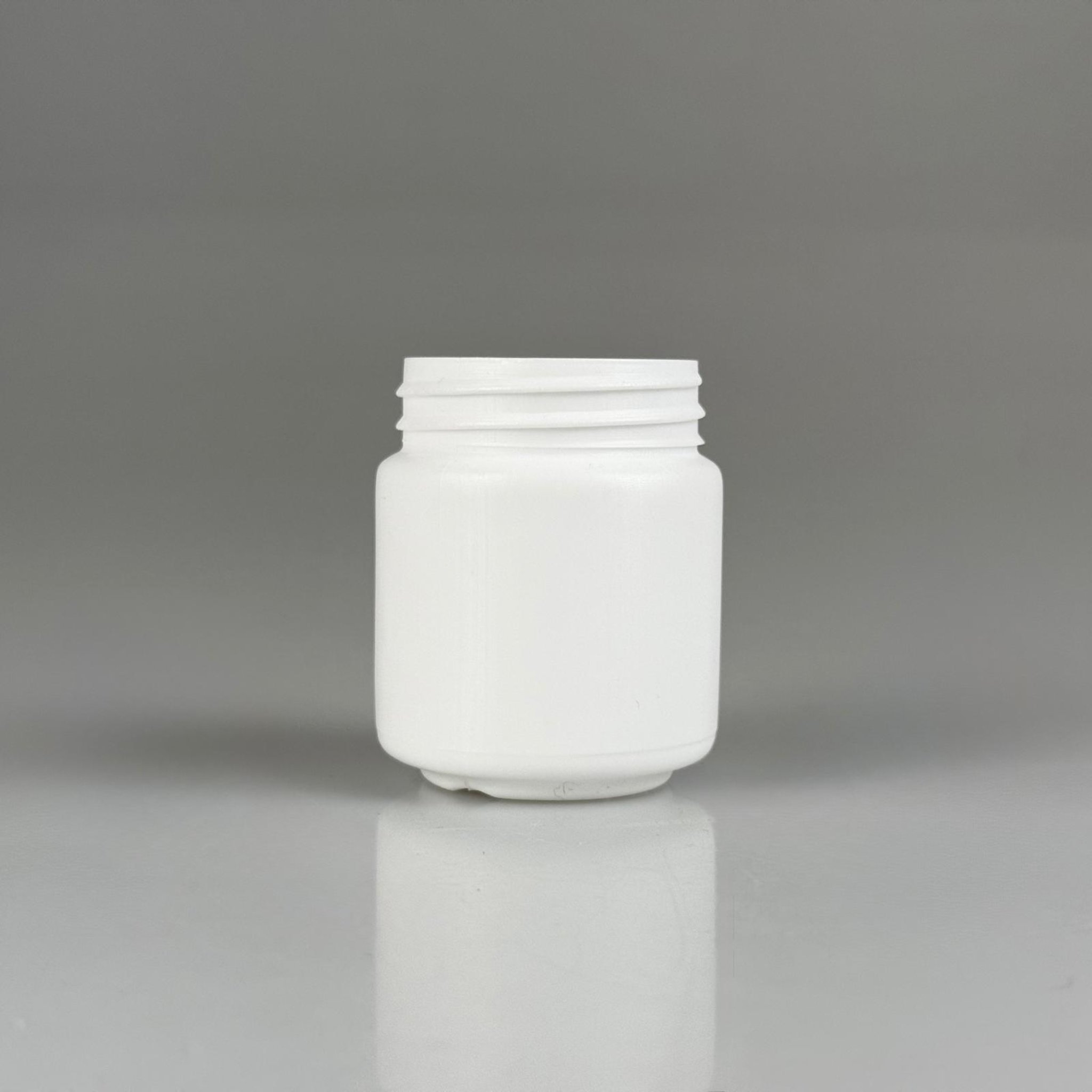 50 CC BEYAZ SERT POLİETİLEN ŞİŞE KAPAKSIZ (38 AĞIZ) - 50 ML POLİETİLEN ŞİŞE