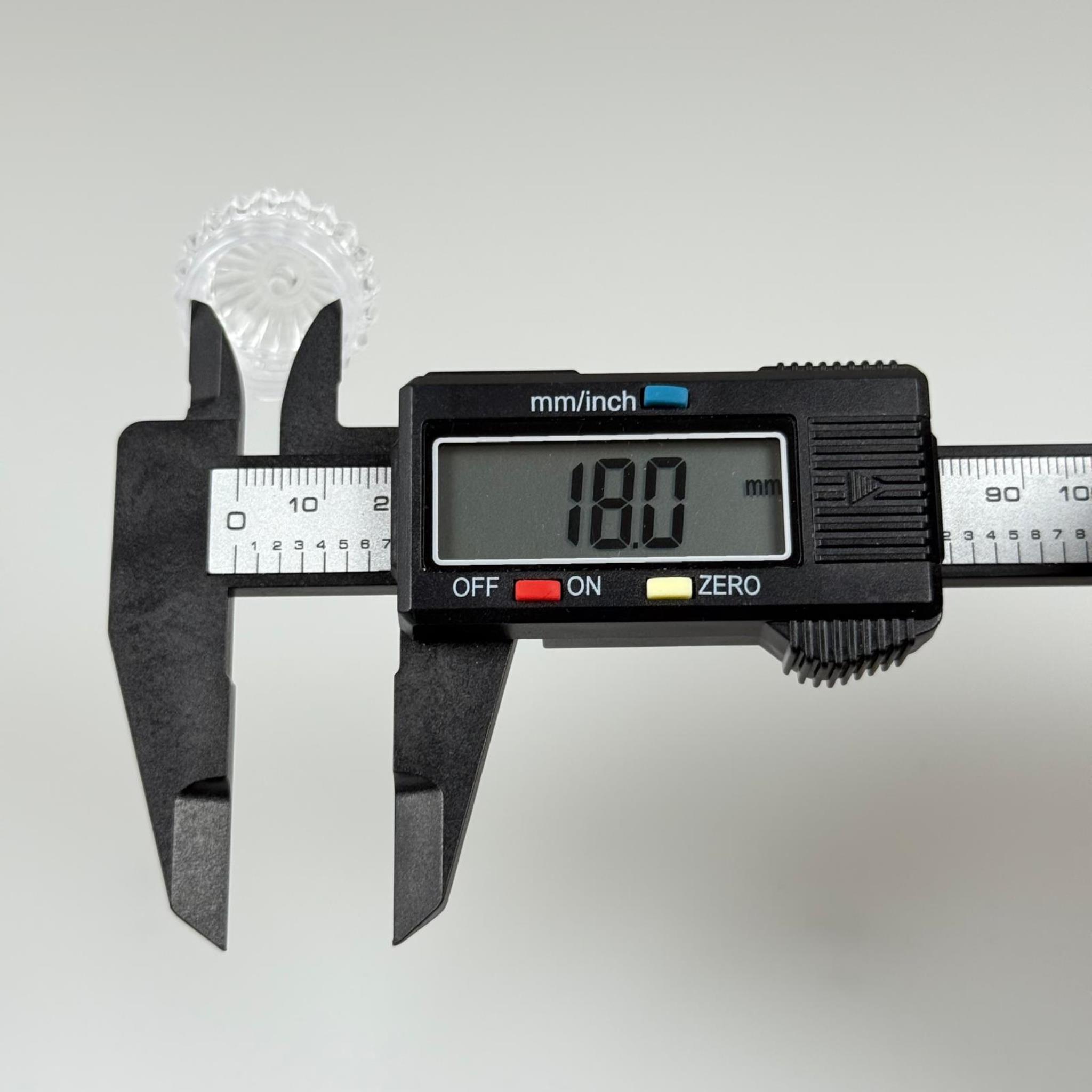 18 MM KRİSTAL KAPAK (UFAK CAM KOLONYA ŞİŞESİ KAPAĞI)