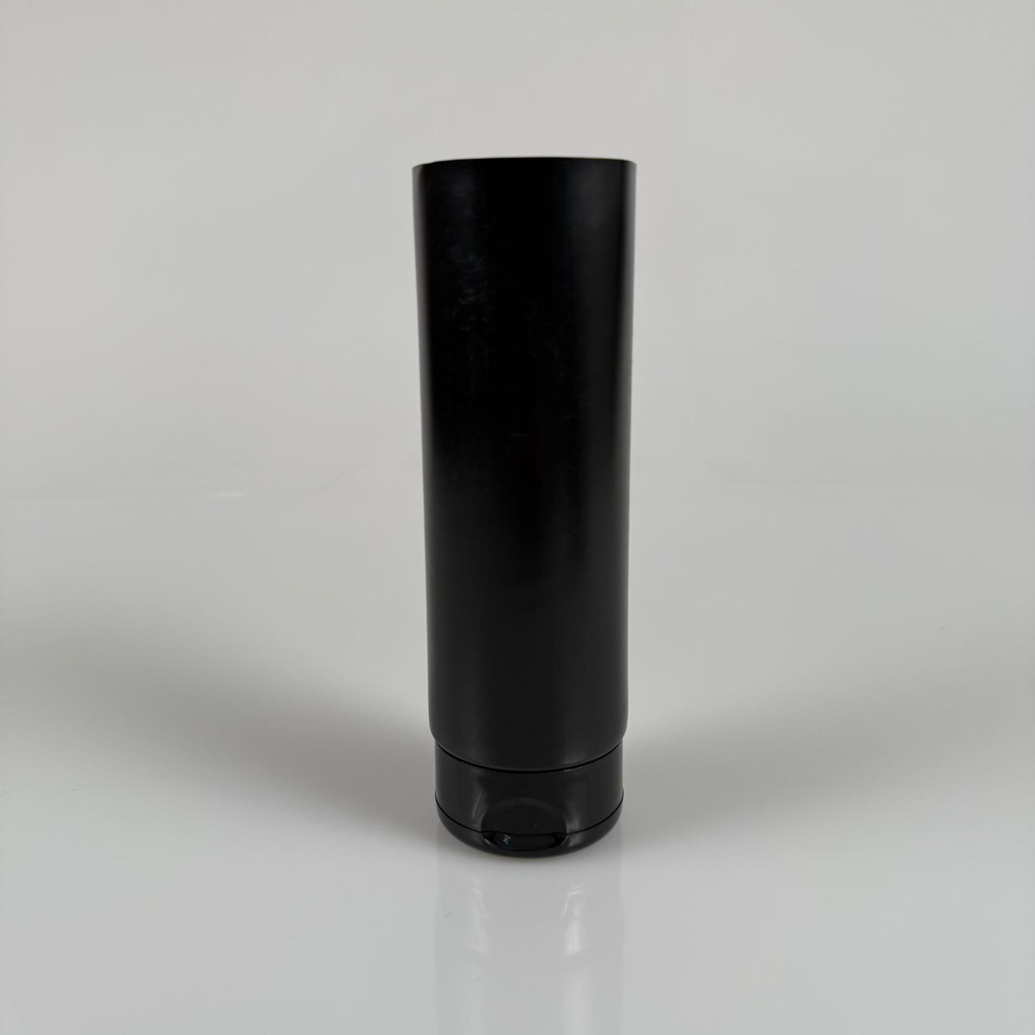 KOZMETİK İÇİN SİYAH BOŞ KREM TÜPÜ KAPAKLI - 150 ML - MERHEM TÜPÜ - LİPGLOSS TÜP - DUDAK PARLATICISI TÜPÜ - BAL DOLUMU İÇİN PLASTİK TÜP - AÇILIR KAPANIR FLİPTOP KAPAKLI - ALTI AÇIK ELLE KAPANMAZ ISITICI GEREKİR