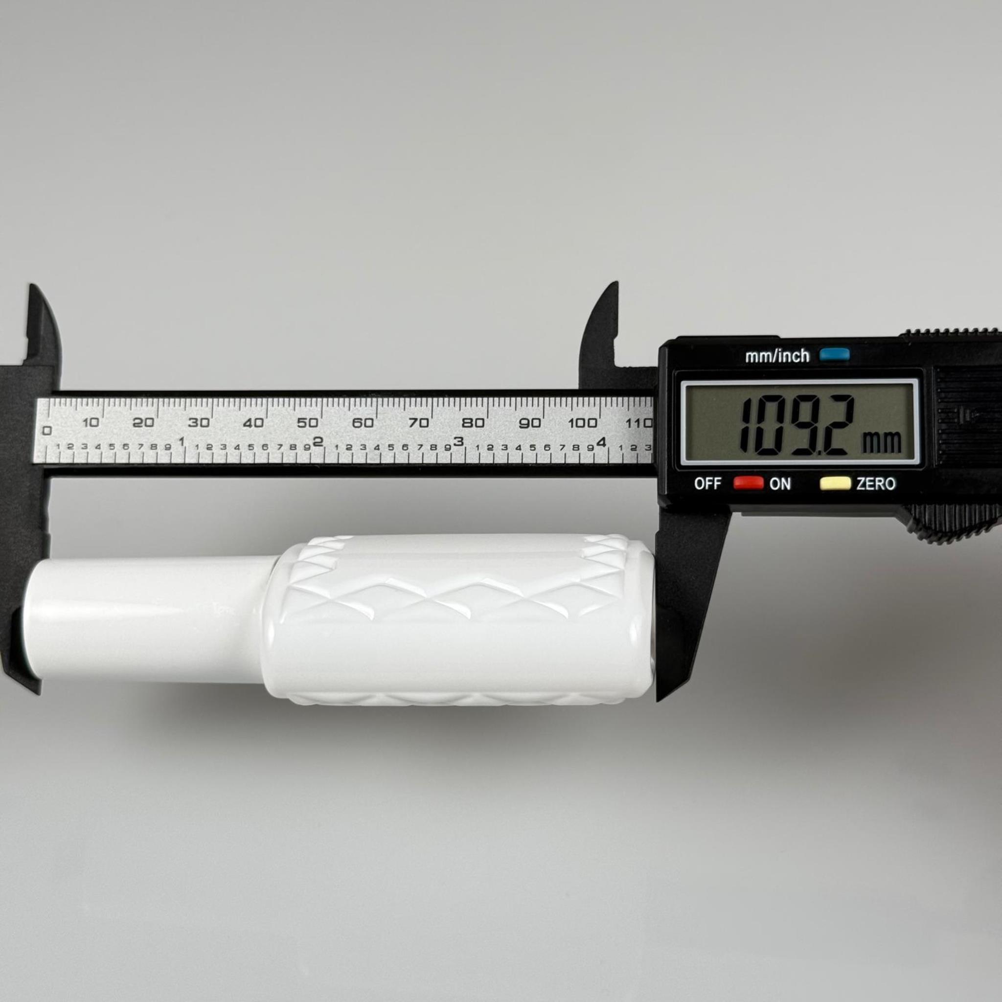 50 CC BEYAZ PET KÖŞELİ PARFÜM ŞİŞESİ  - SİYAH SPREYLİ - BEYAZ KORUMA KAPAKLI - 50 ML PLASTİK PARFÜM - KOLONYA ŞİŞESİ
