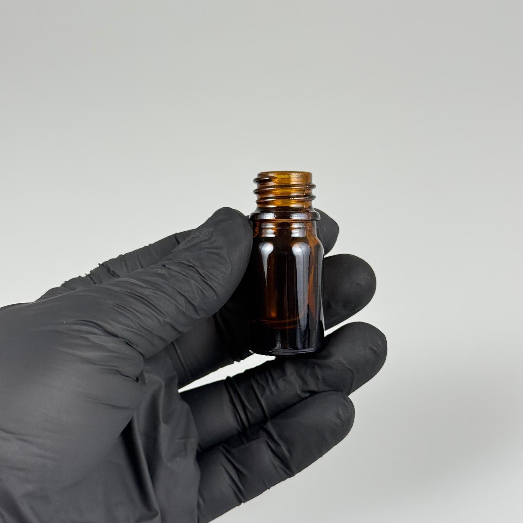 5 CC AMBER CAM ŞİŞE KAPAKSIZ (18 AĞIZ) - 5 ML CAM ŞİŞE - KAHVERENGİ