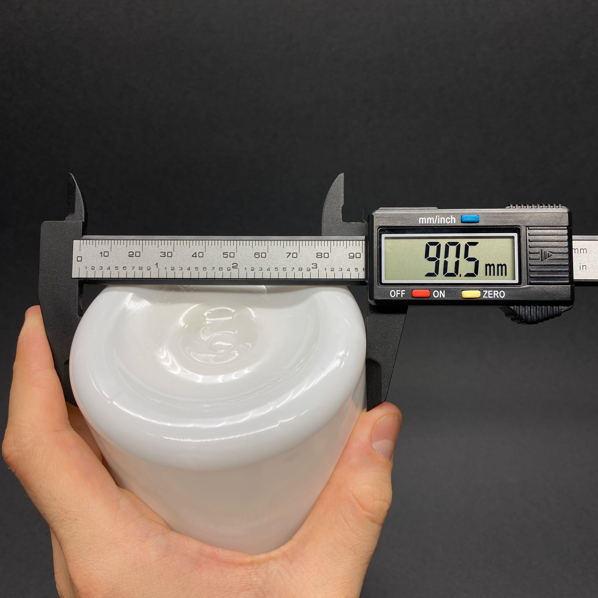 950 CC BEYAZ SERT PLASTİK ŞİŞE - BEYAZ POMPALI - 950 ML BEYAZ PET ŞİŞE - KALIN (45 GR)