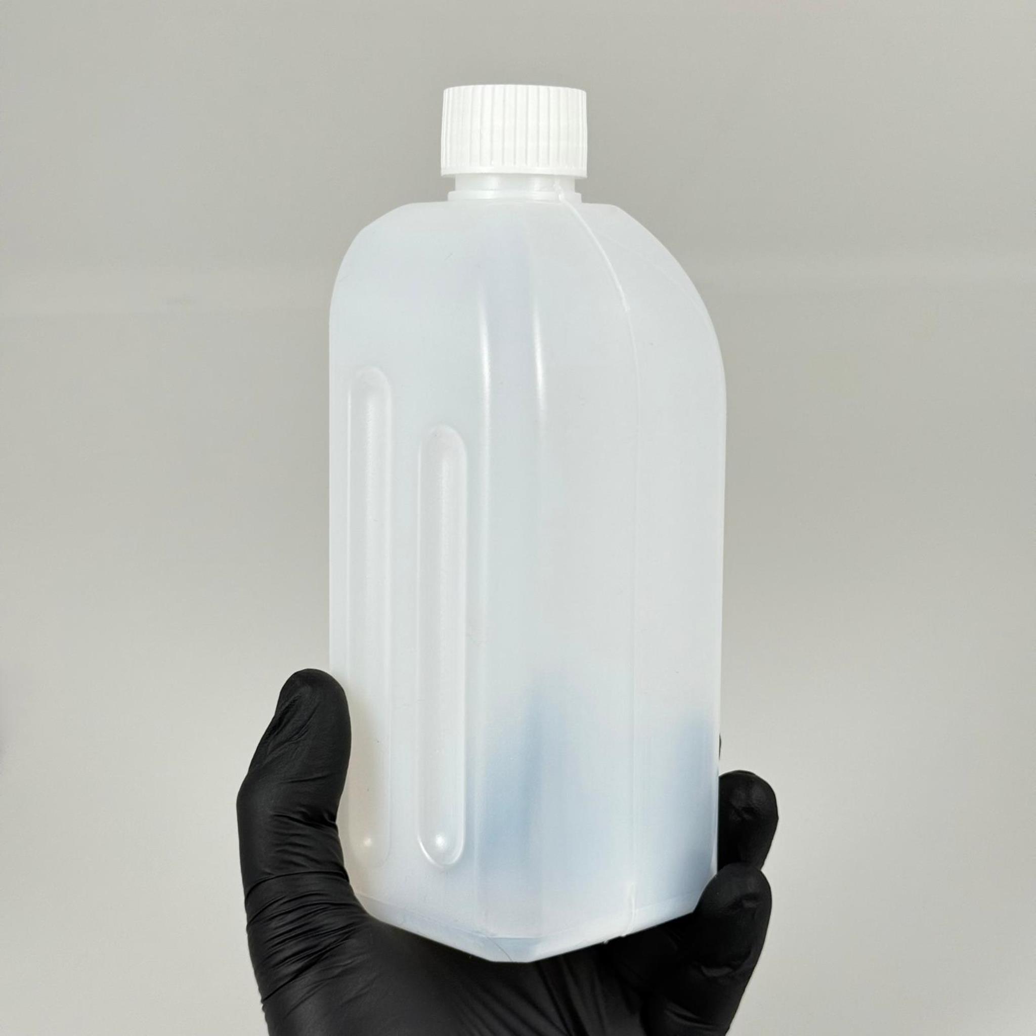 500 CC DEZENFEKTAN BİDONU - BEYAZ KAPAKLI  - 500 ML BEYAZ BOŞ DEZENFEKTAN BİDONU