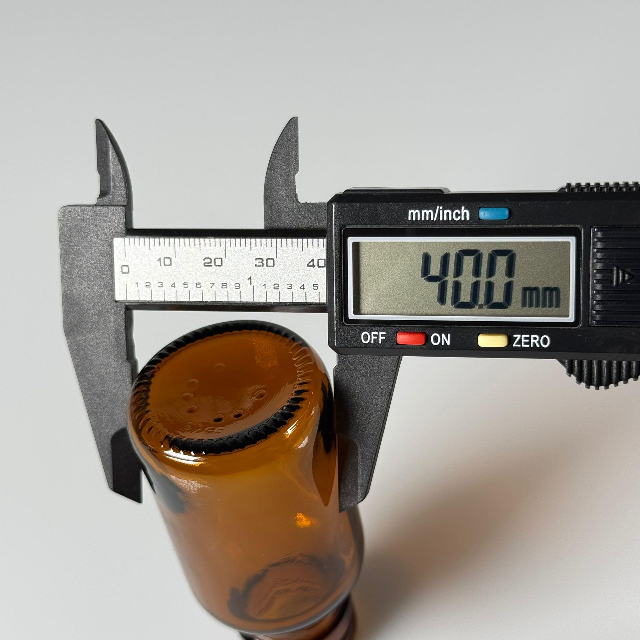 50 CC AMBER CAM ŞİŞE KAPAKSIZ (25 AĞIZ) - 50 ML CAM ŞİŞE - KAHVERENGİ - ŞİŞECAM ÜRÜN KODU 711505