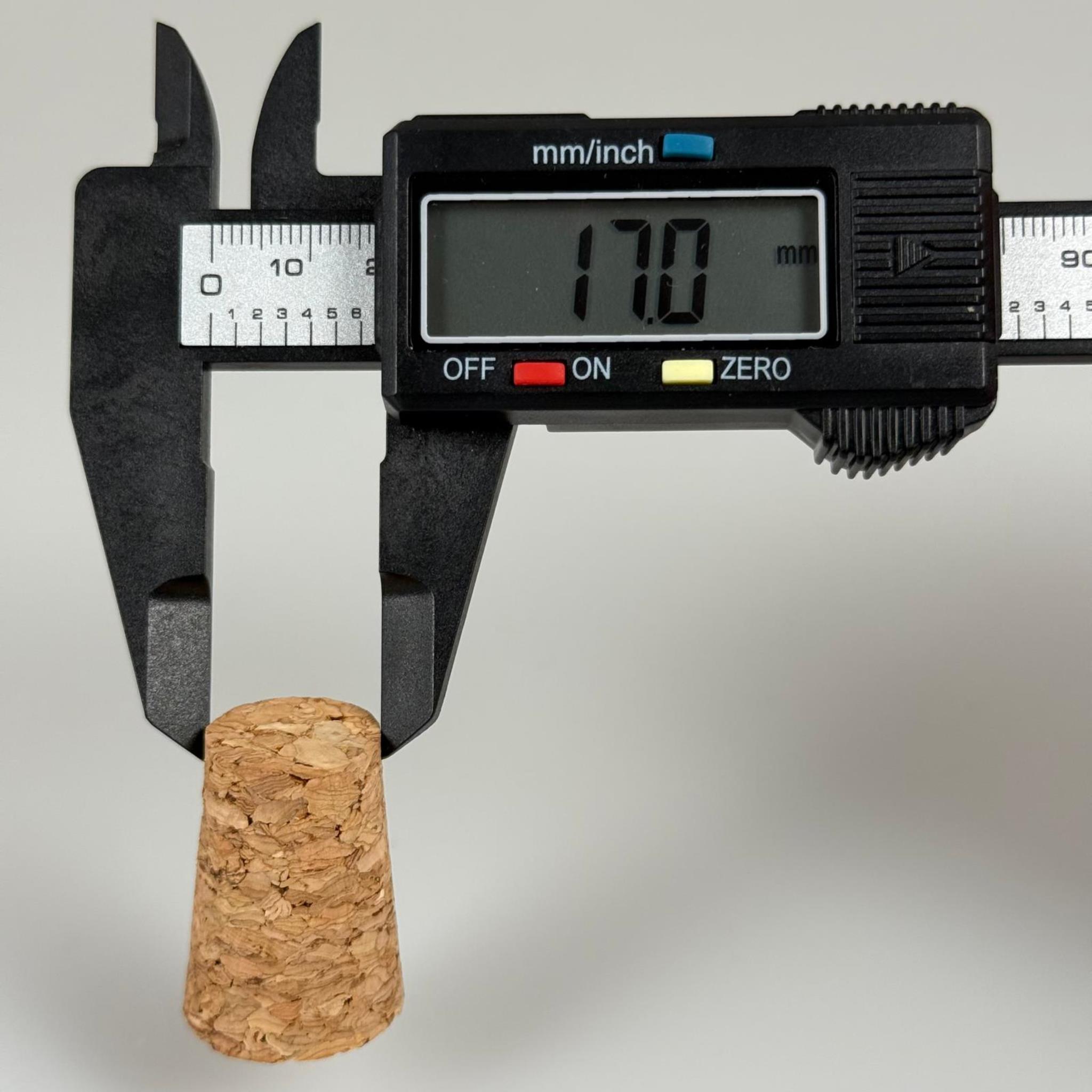 SODA-GAZOZ ŞİŞELERİNE UYUMLU MANTAR TIPA 17x22x30 MM - AVŞAR ŞİŞESİ İÇİN MANTAR TIPA