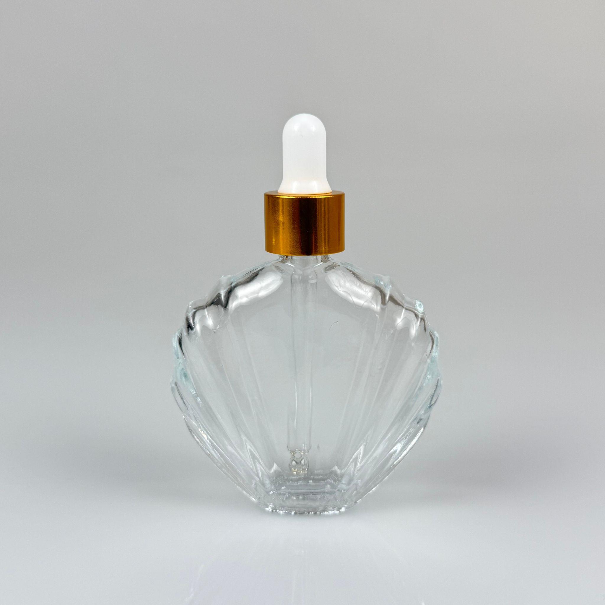 45 CC İSTİRİDYE MODEL PRESTİJLİ CAM DAMLALIKLI ŞİŞE - BEYAZ EMZİK - GOLD METALİK KAPAK - 45 ML CAM DAMLALIKLI ŞİŞE - DAMLALIKLI BOŞ ŞİŞE