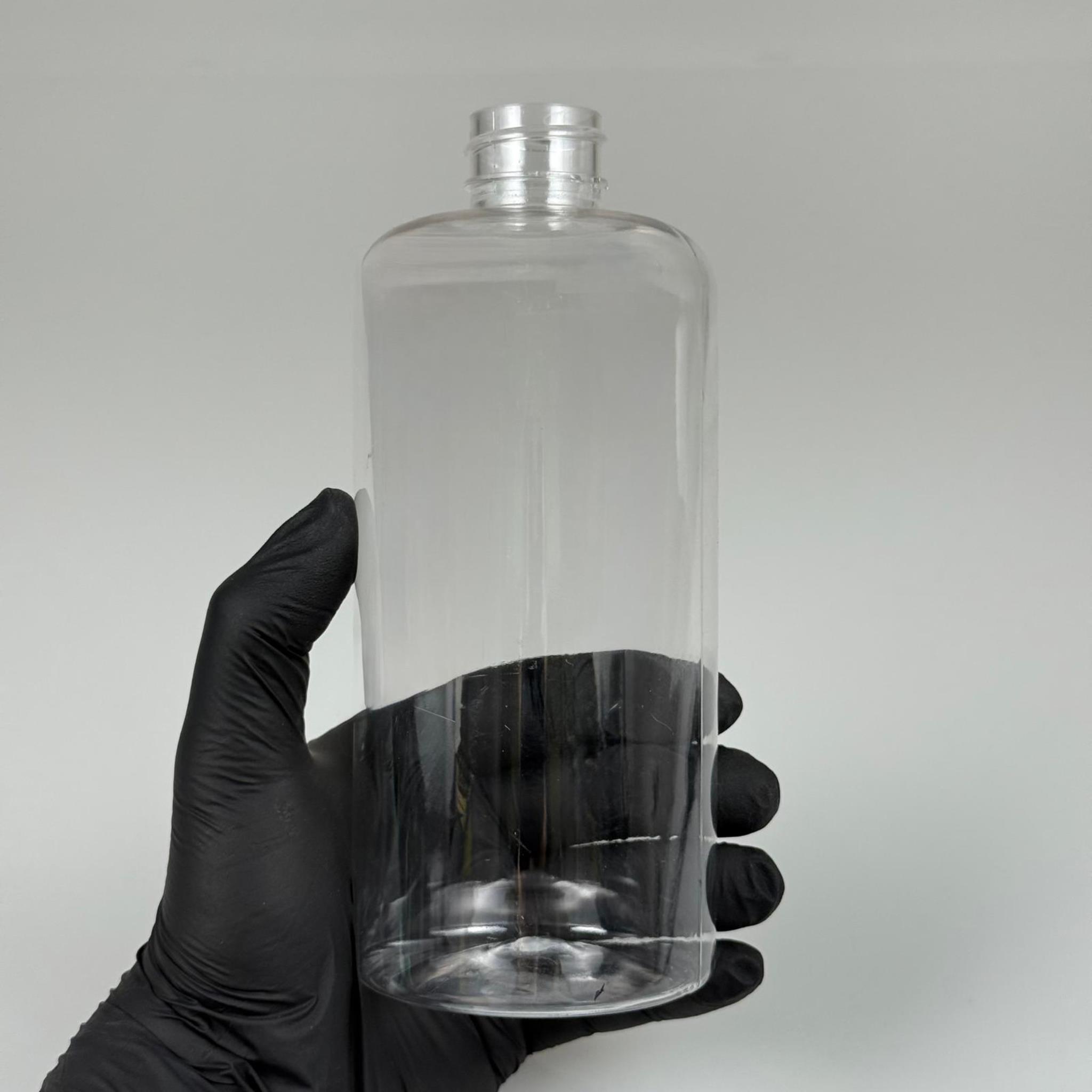 500 CC UZUN SİLİNDİR PET ŞİŞE KALIN (26 GR) KAPAKSIZ - 28 AĞIZ - 500 ML PET ŞİŞE