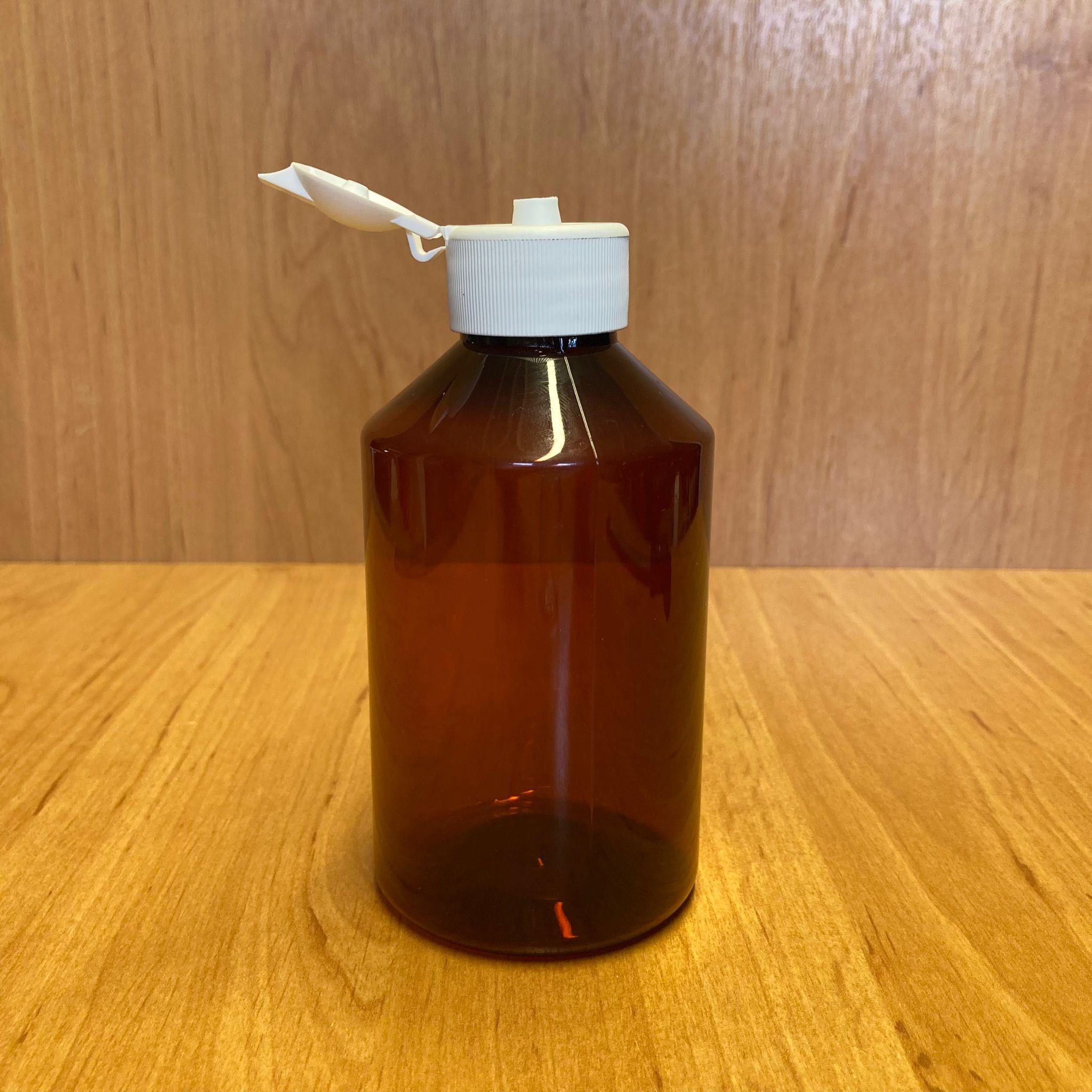 250 CC AMBER PLASTİK ŞİŞE - BEYAZ AKITICILI FLİPTOP KAPAKLI - 250 ML KAHVERENGİ BOŞ PLASTİK ŞİŞE - AÇILIR KAPANIR KAPAKLI
