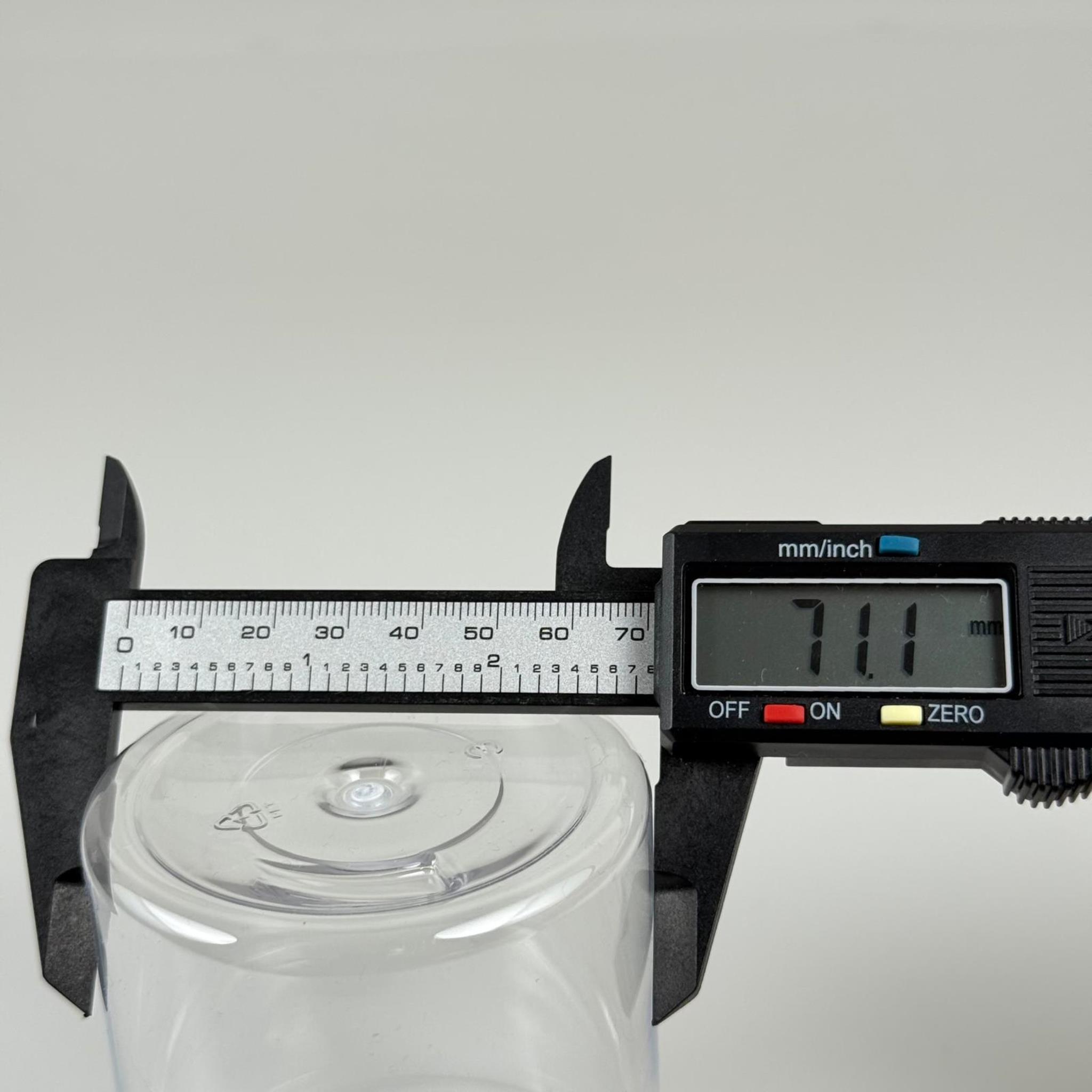 300 CC ŞEFFAF SERT PLASTİK KAVANOZ - GOLD KAPLAMALI PLASTİK KAPAKLI - 300 ML PLASTİK KREM KAVANOZU