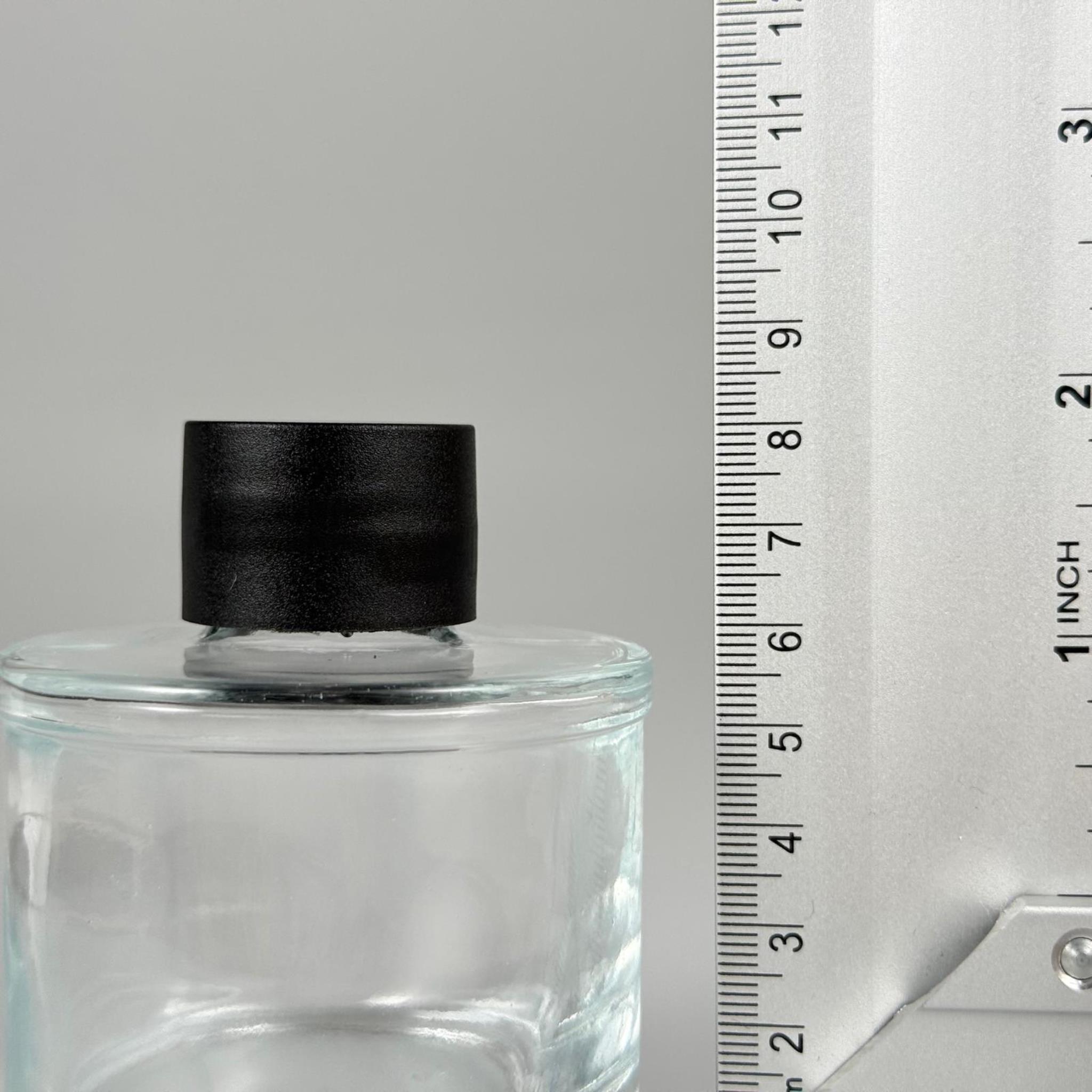 100 CC YUVARLAK OVAL SİLİNDİR MODEL CAM BAMBU ODA KOKUSU ŞİŞESİ - 100 ML ÇUBUKLU KÖŞELİ BAMBU ODA KOKUSU ŞİŞESİ - DİFÜZÖR ŞİŞE- CAM ŞİŞE + SİYAH KAPAK + TIPA + 3 ADET FİBER SİYAH BAMBU ÇUBUK