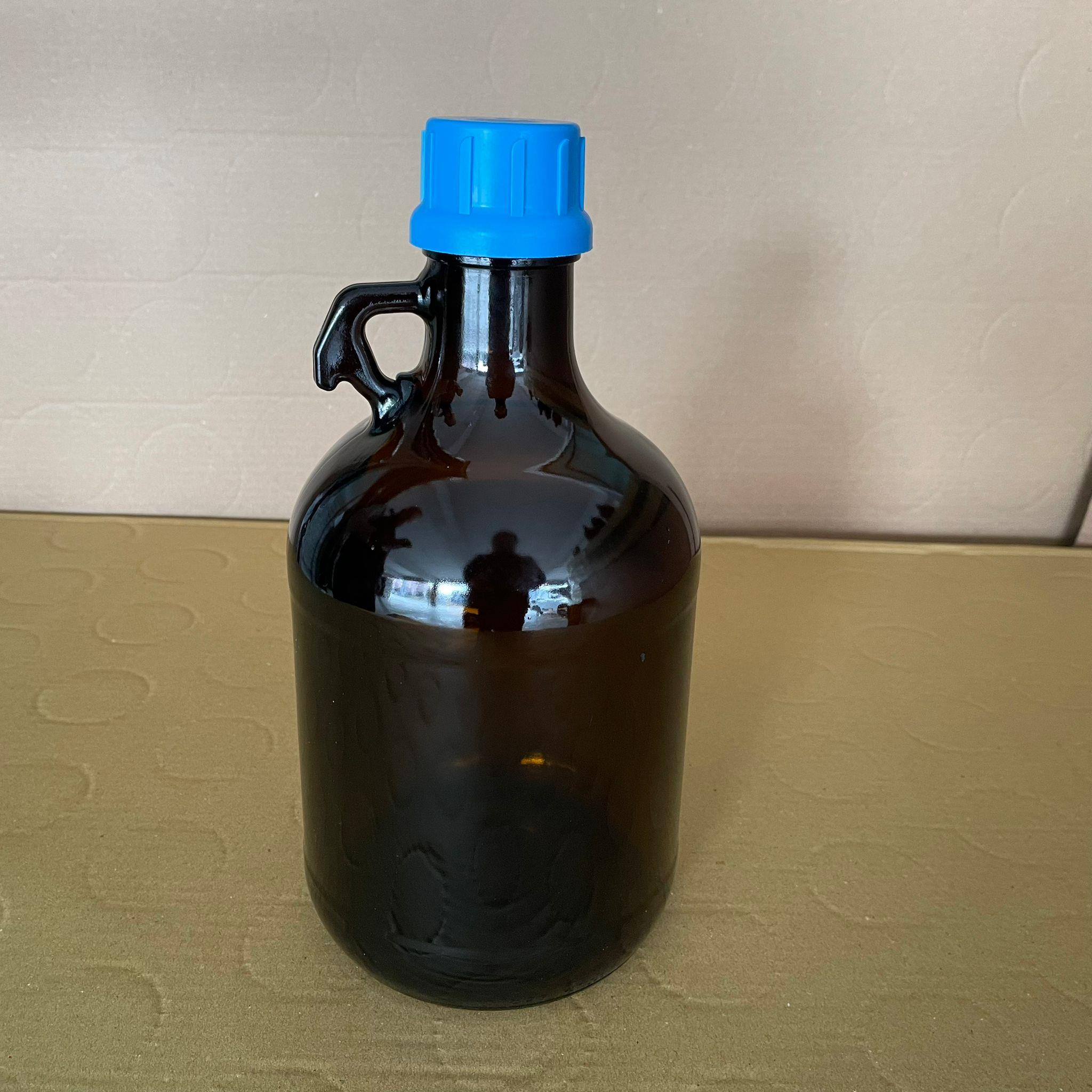 ÖZEL AMBER CAM ŞİŞE 2,5 LT KAPAKLI - KOD52 (GERİ DÖNÜŞÜM)