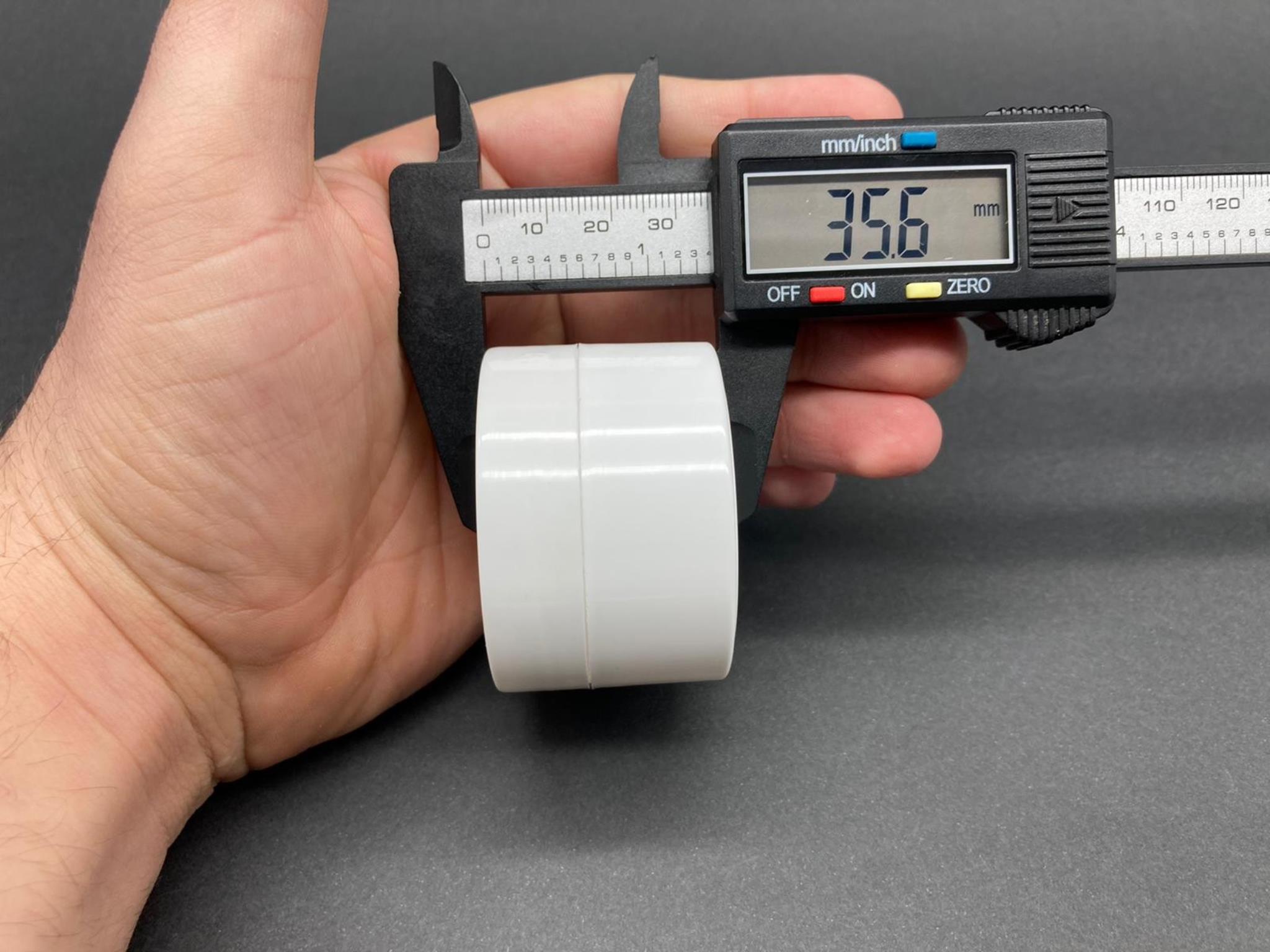 50 CC SİLİNDİR MODEL BEYAZ KREM KAVANOZU KAPAKLI - 50 ML POMAT KUTUSU