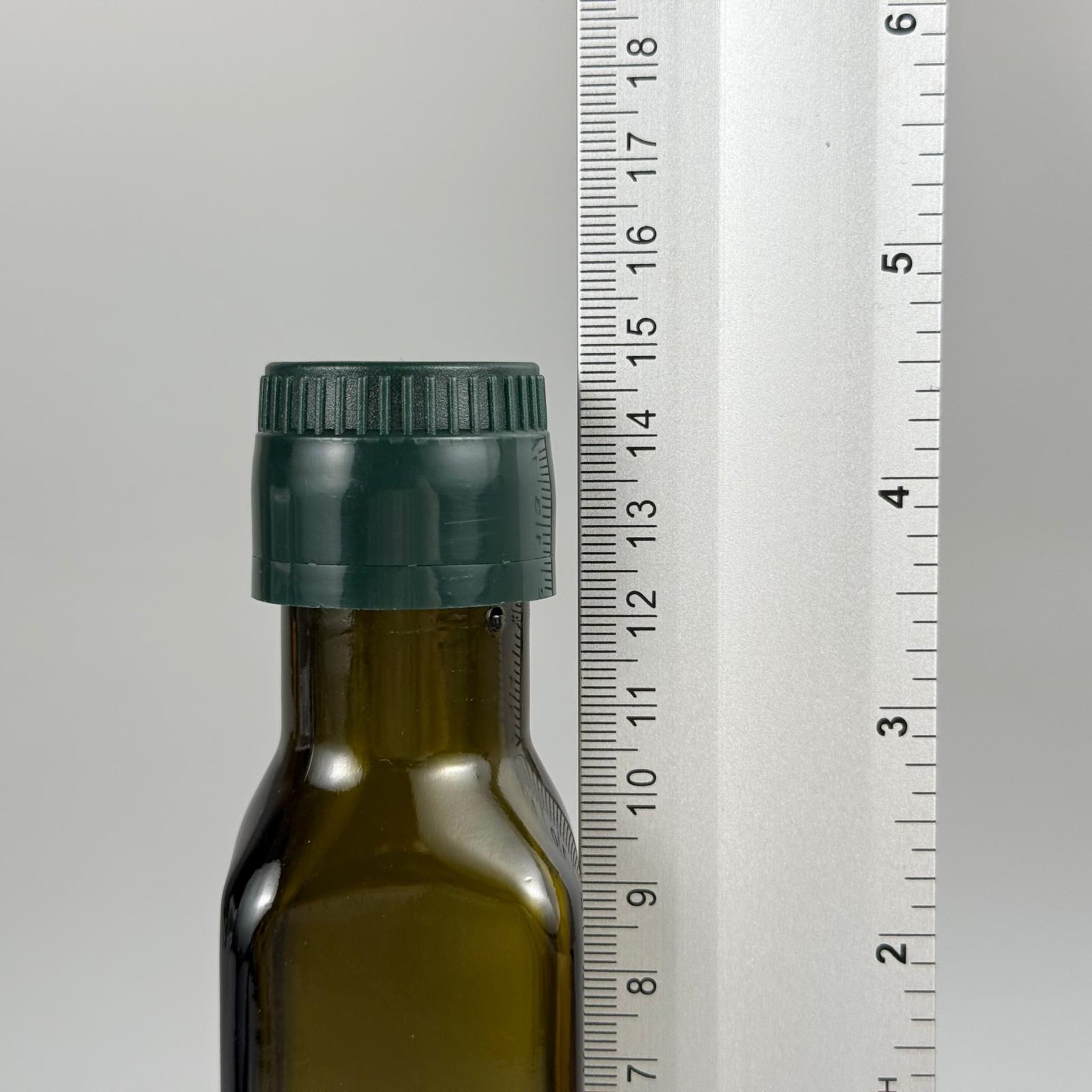 100 CC MARASKA CAM ŞİŞE KOYU YEŞİL (31 MM AĞIZ) - AKITICILI YEŞİL KİLİTLİ KAPAKLI - 100 ML KÖŞELİ KARE MARASCA YAĞ VE SOS ŞİŞELERİ