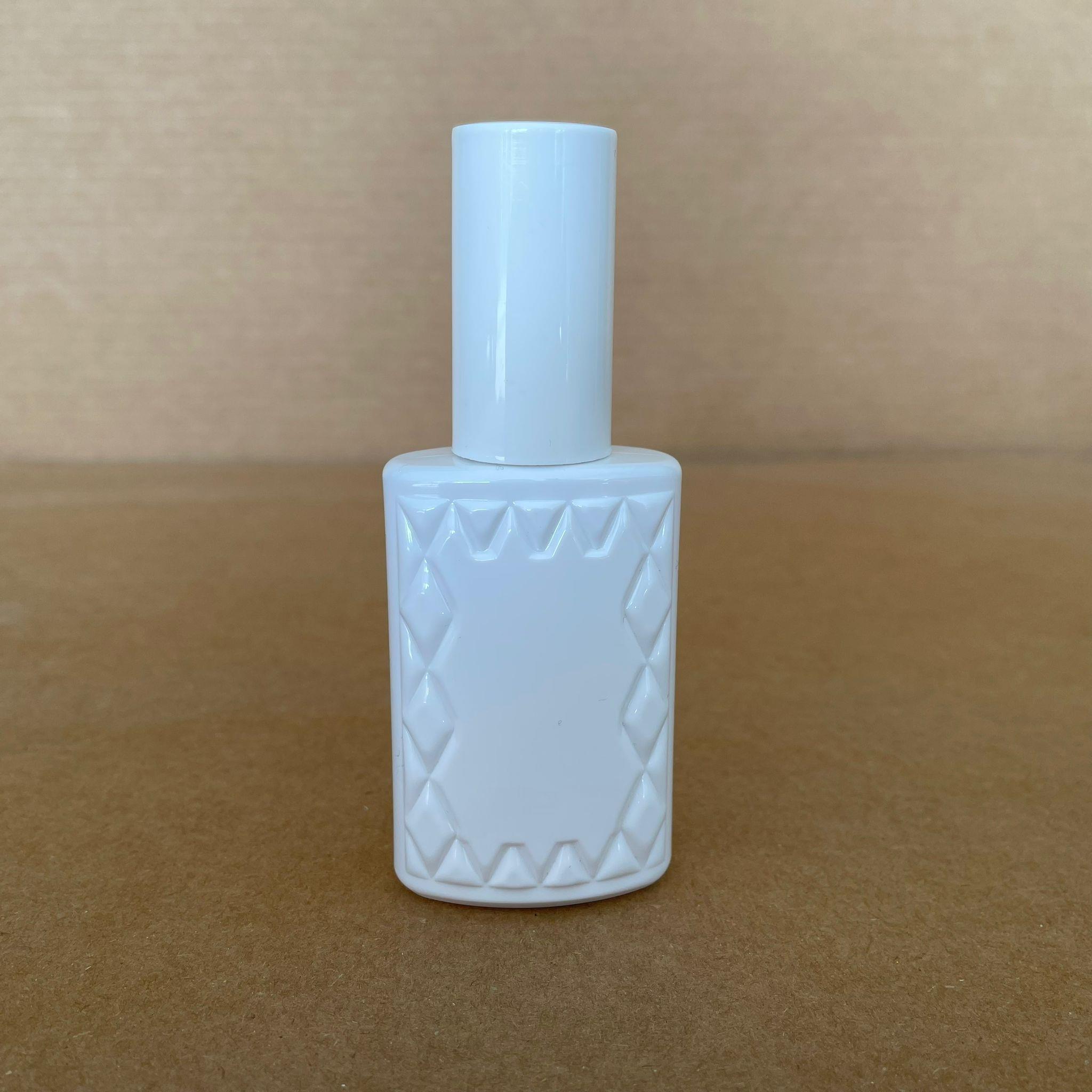 50 CC BEYAZ PET KÖŞELİ PARFÜM ŞİŞESİ  - BEYAZ SPREYLİ - BEYAZ KORUMA KAPAKLI - 50 ML PLASTİK PARFÜM - KOLONYA ŞİŞESİ