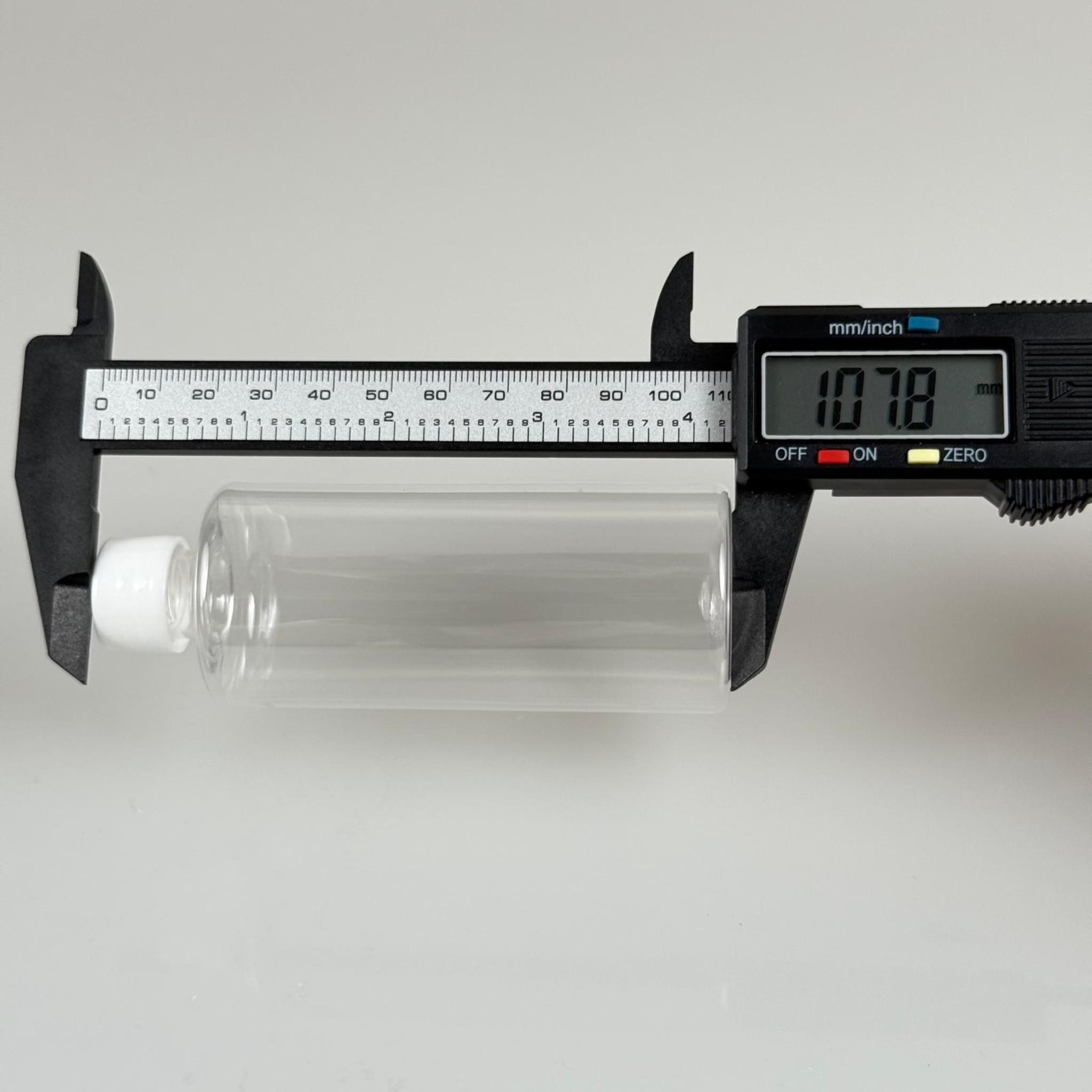 100 ML CONTALI KAPAKLI PET ŞİŞE - 100 CC BEYAZ KAPAKLI PLASTİK ŞİŞE