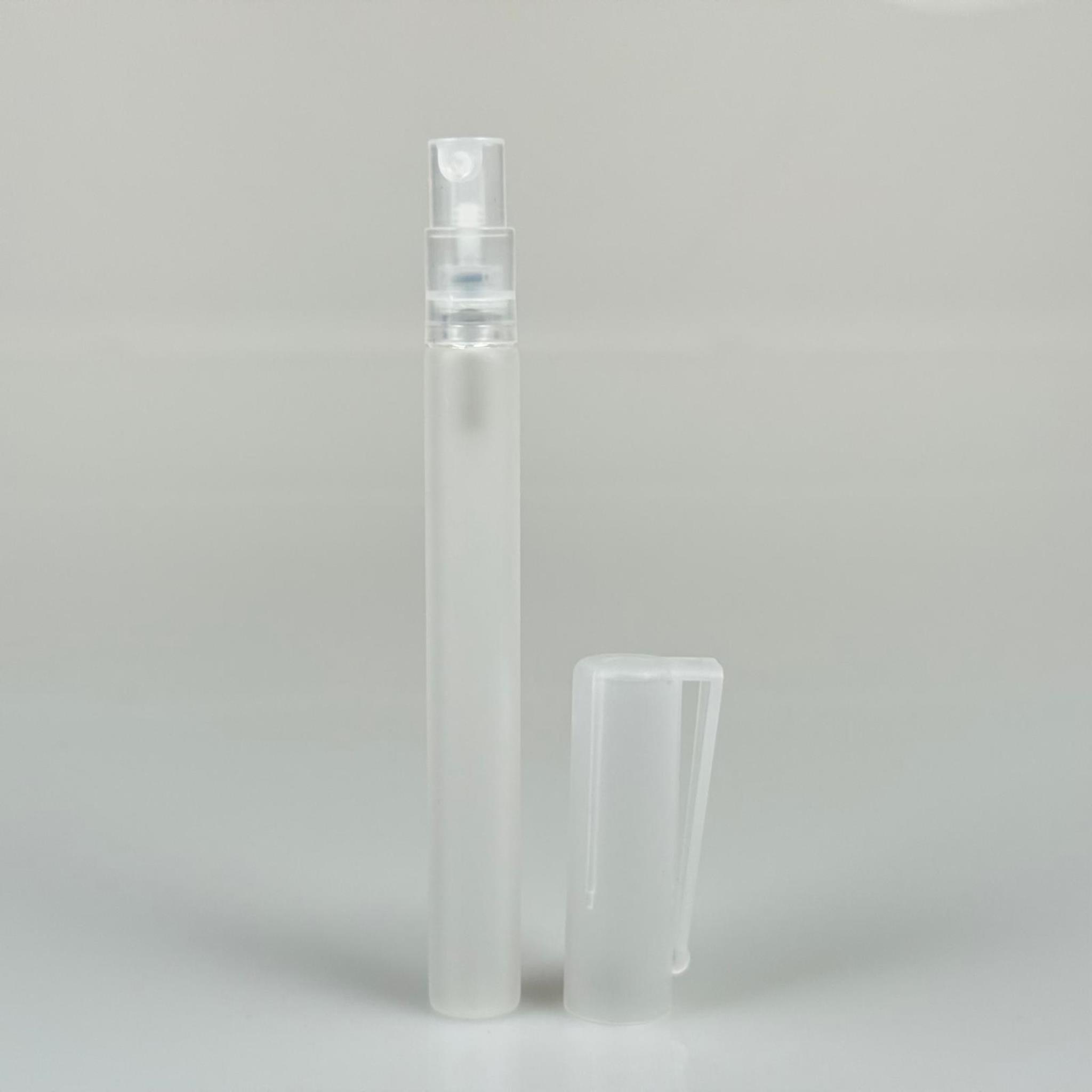 8 CC BUZLU CAM KALEM PARFÜM ŞİŞESİ - SPREYLİ - KAPAKLI - BOŞ PARFÜM ŞİŞESİ (GEÇME AĞIZ)