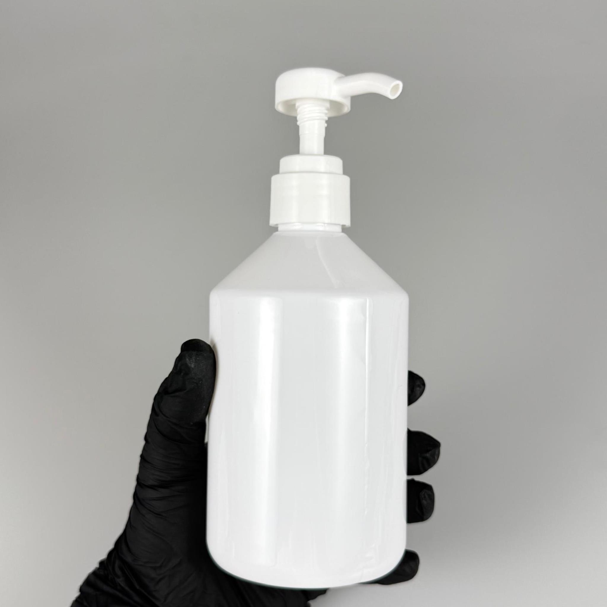 500 CC BEYAZ KÜT PET ŞİŞE - BEYAZ DOZAJ POMPALI (HER BASMADA 4 CC SIVI ATAR)  - 500 ML POMPALI ŞİŞE - ŞURUP, ŞAMPUAN, KREM GİBİ YOĞUN KIVAMLI SIVILARDA KULLANILIR