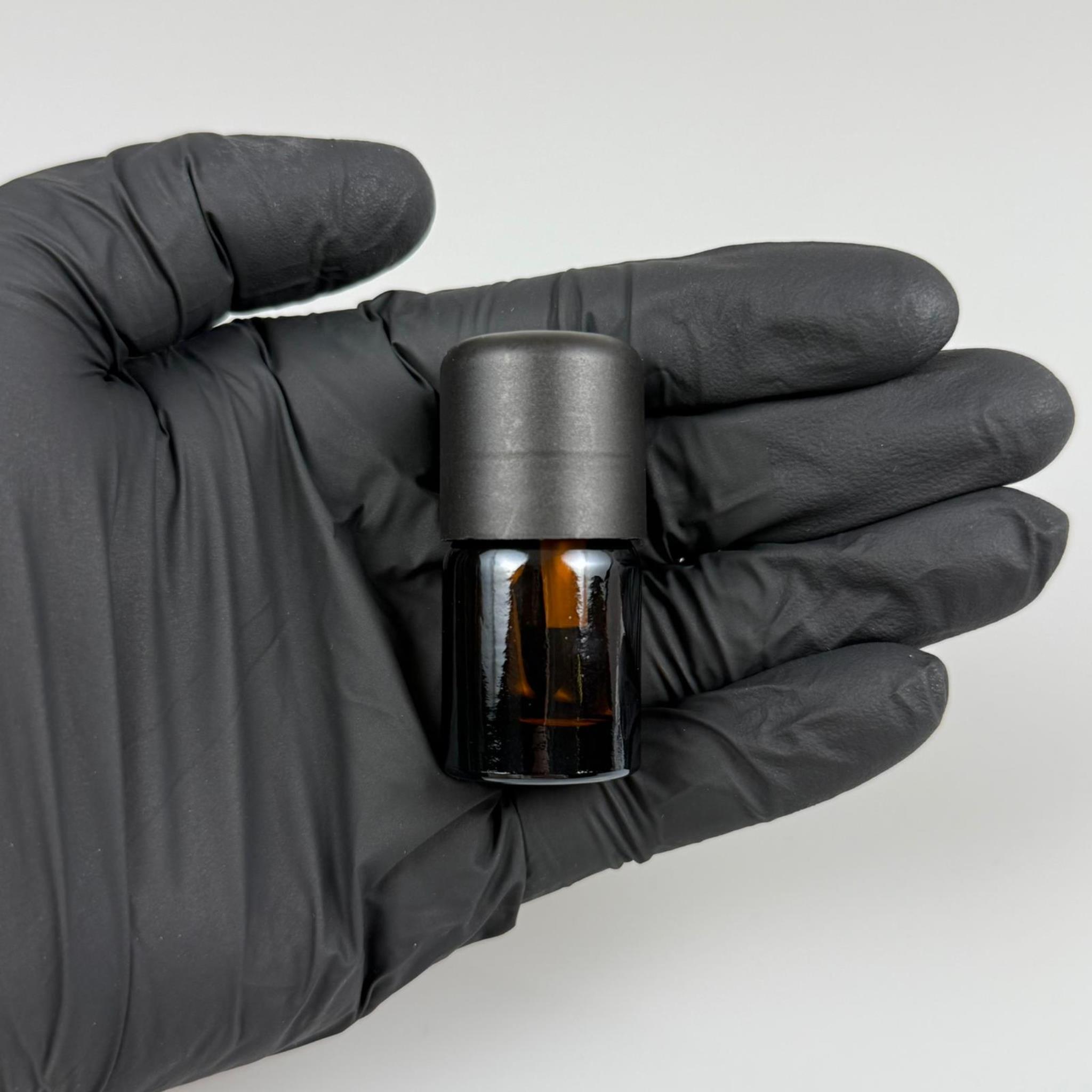 3 CC AMBER CAM ŞİŞE + İÇTEN DAMLALIKLI ÇOCUK KİLİTLİ SİYAH KAPAK - KAHVERENGİ 3 ML KİLİT KAPAKLI DAMLATMALI ŞİŞE